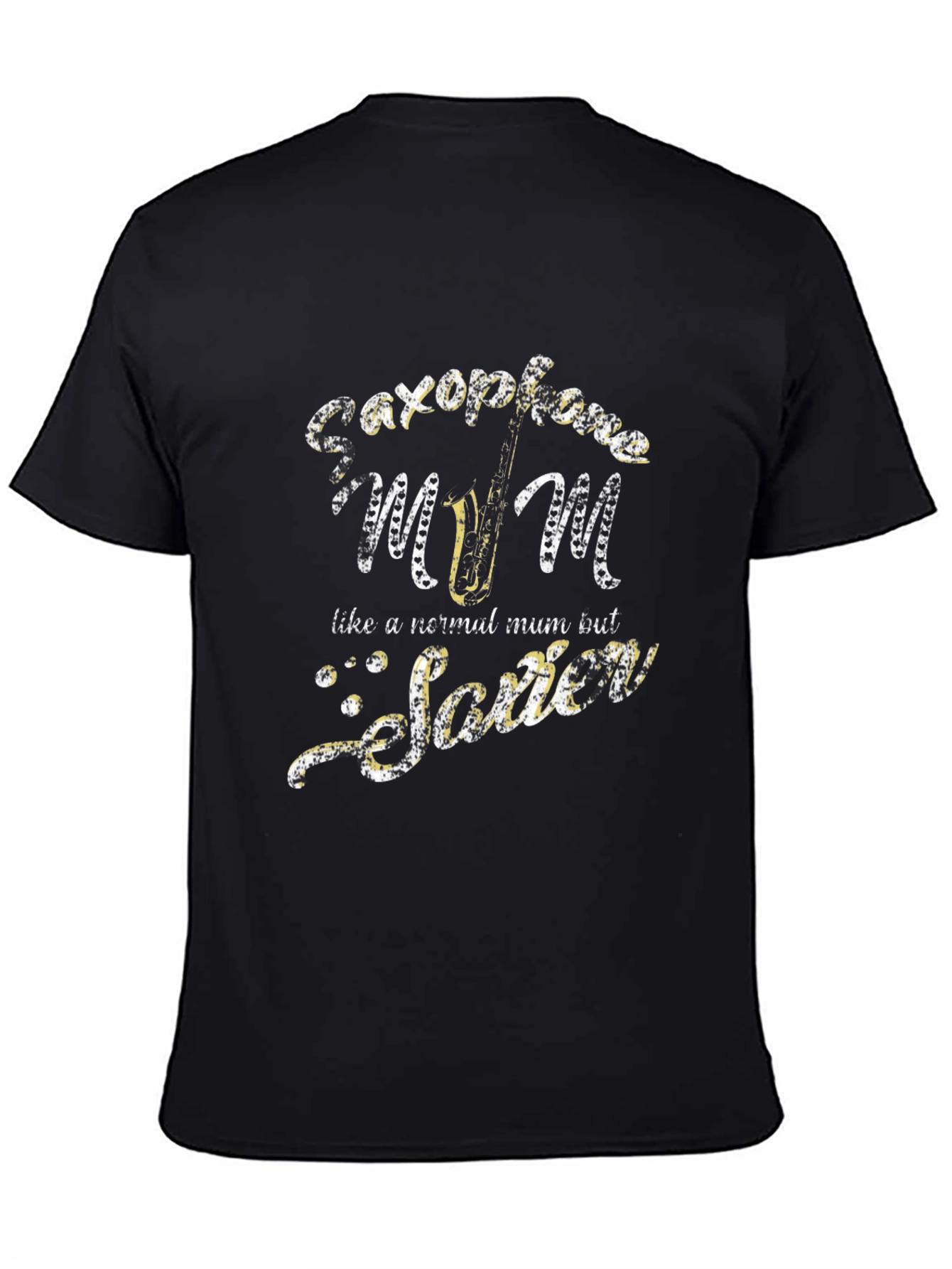 Saxophone Mum T-Shirt - Novelty Music Lover Tee