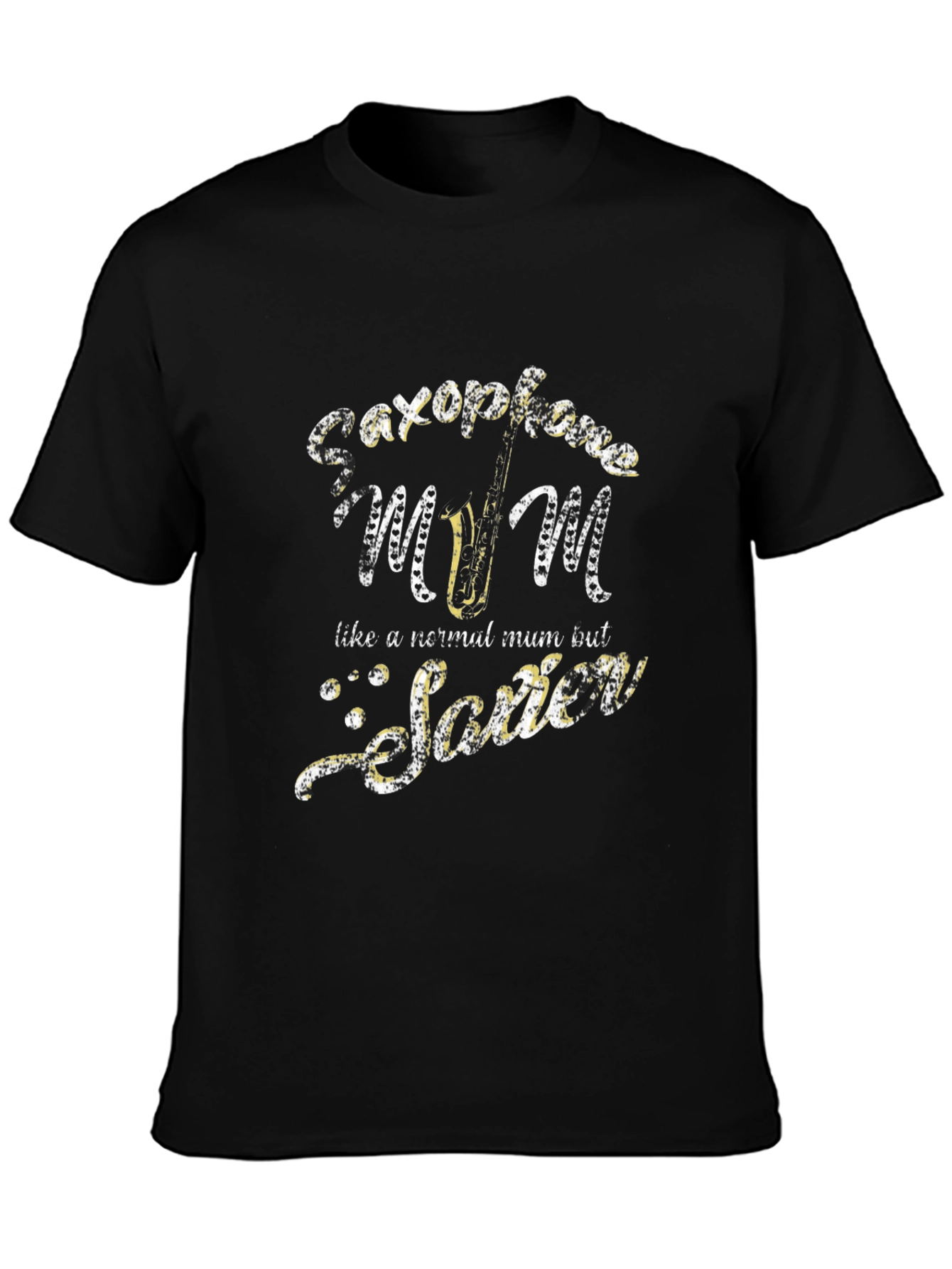 Saxophone Mum T-Shirt - Novelty Music Lover Tee