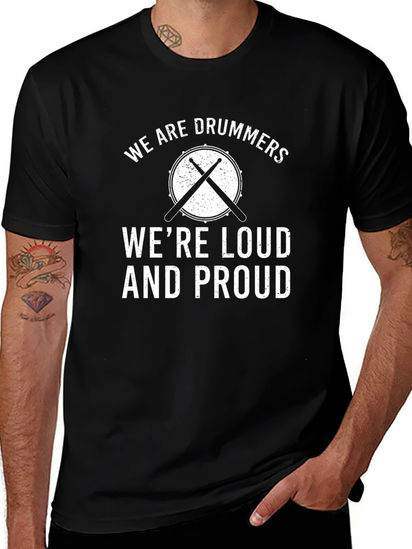 We Are Drummers T-Shirt - Loud and Proud!