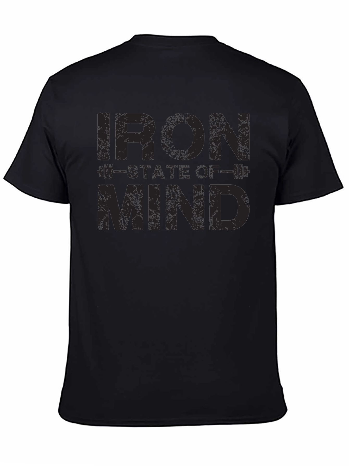 Iron State of Mind Black T-Shirt