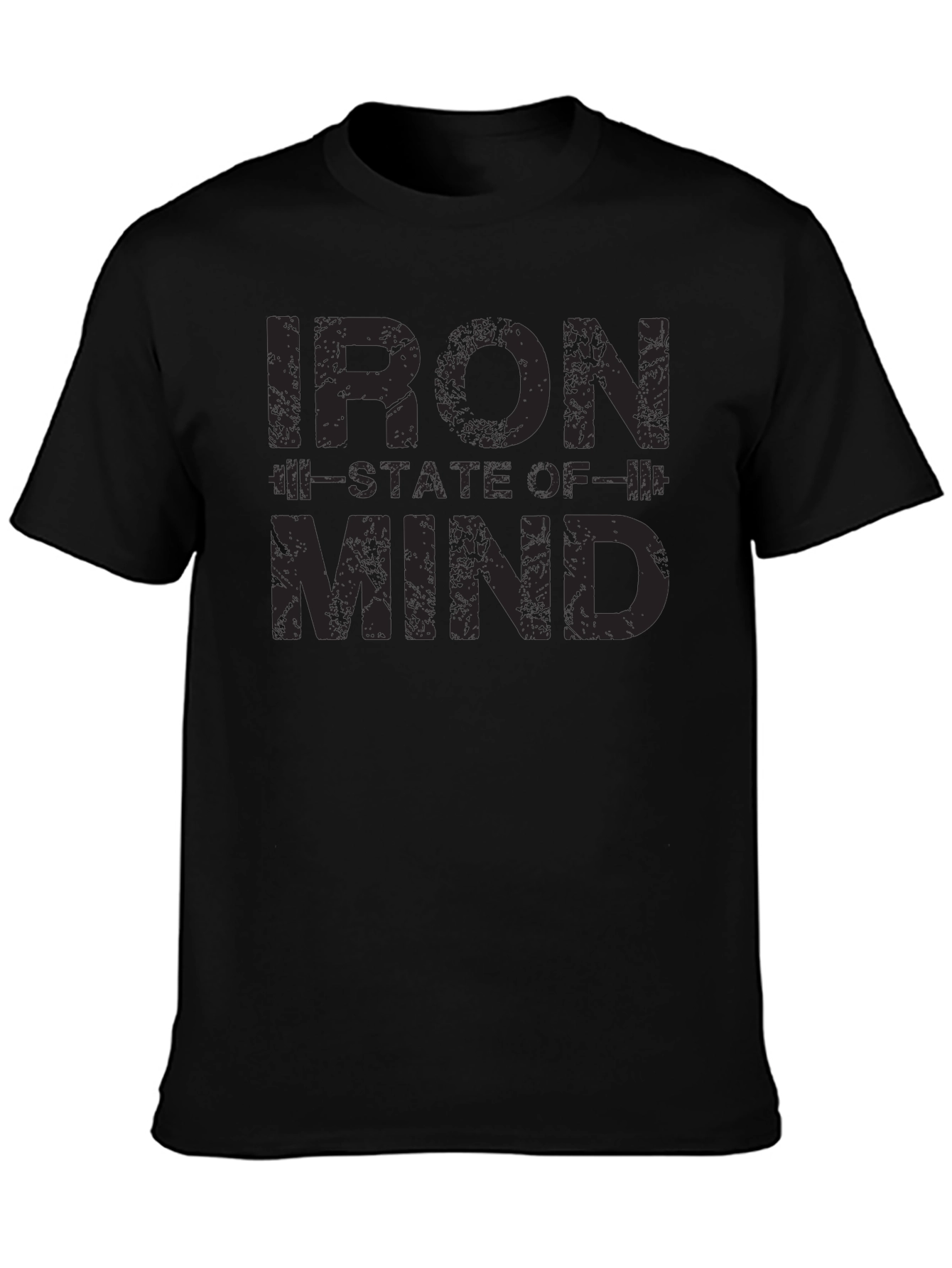 Iron State of Mind Black T-Shirt