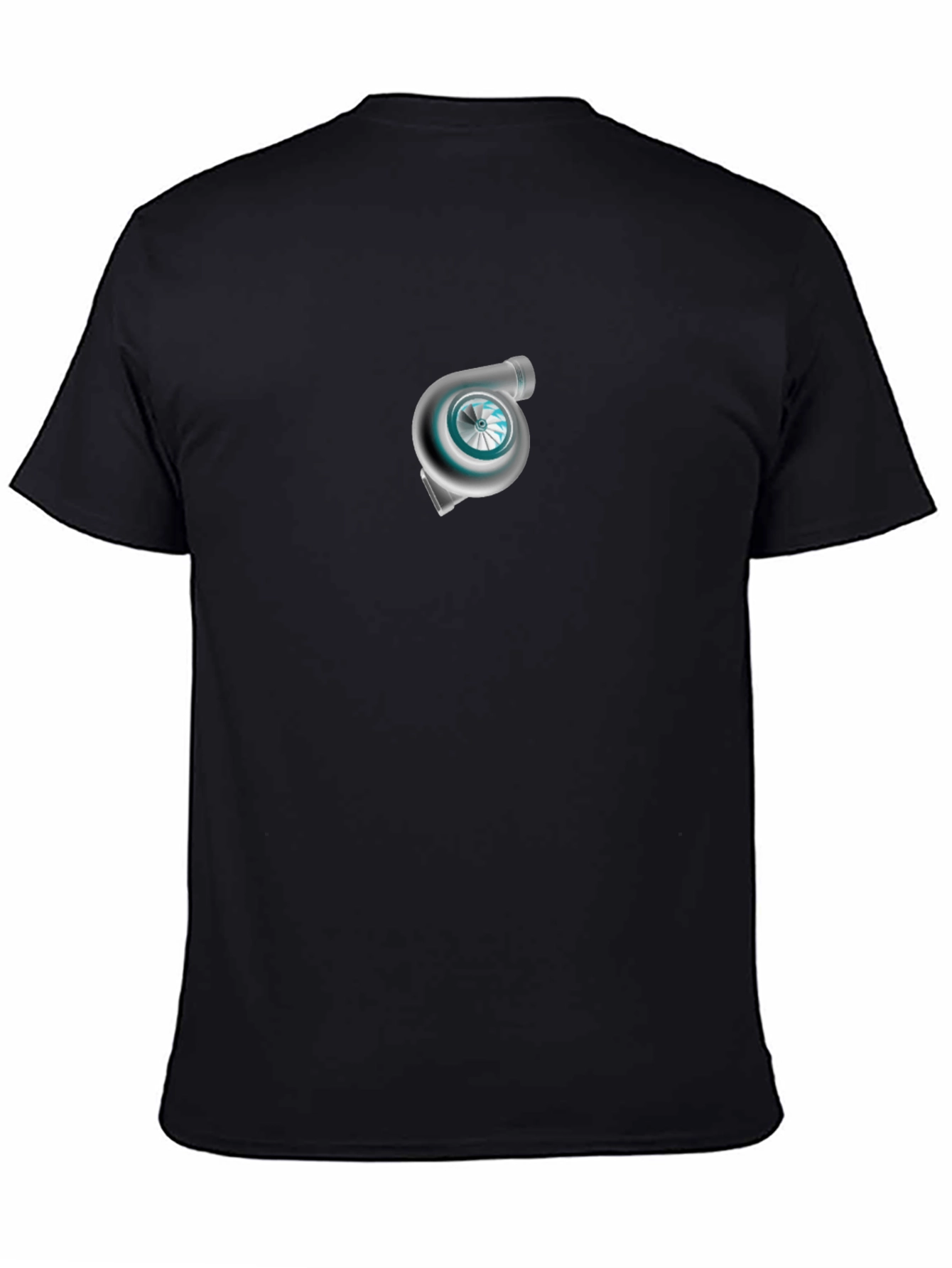 Turbo Graphic T-Shirt - Black Cotton Tee