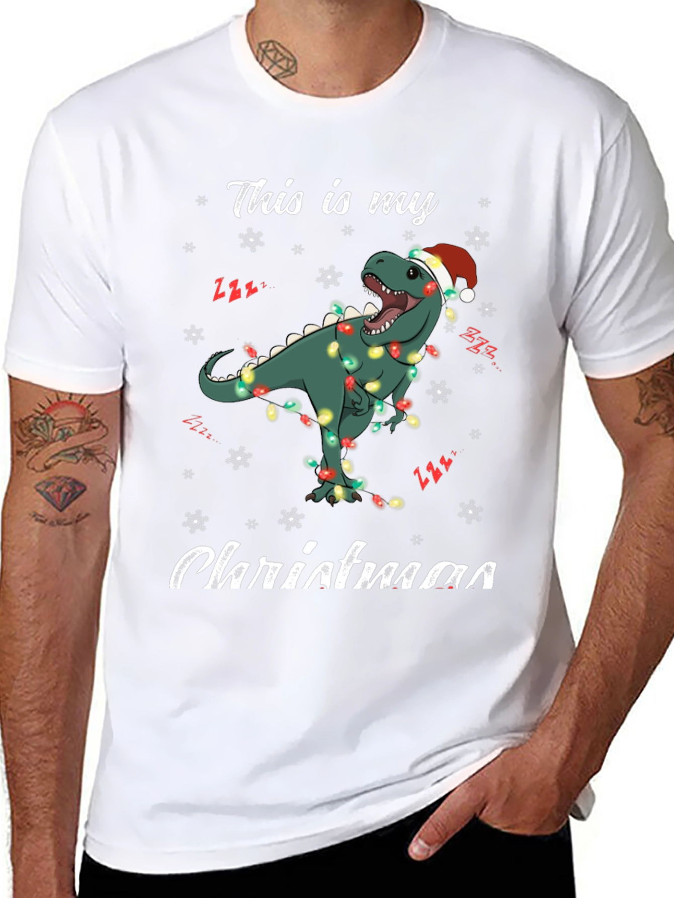 Dino Christmas T-Shirt