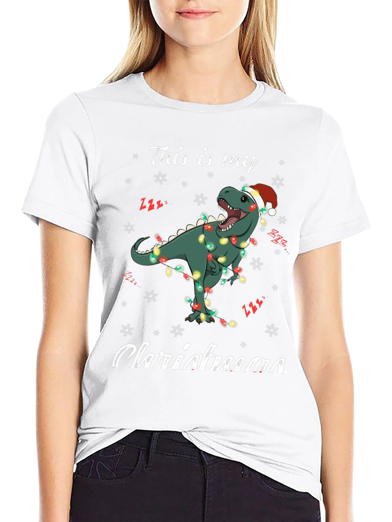 Dino Christmas T-Shirt