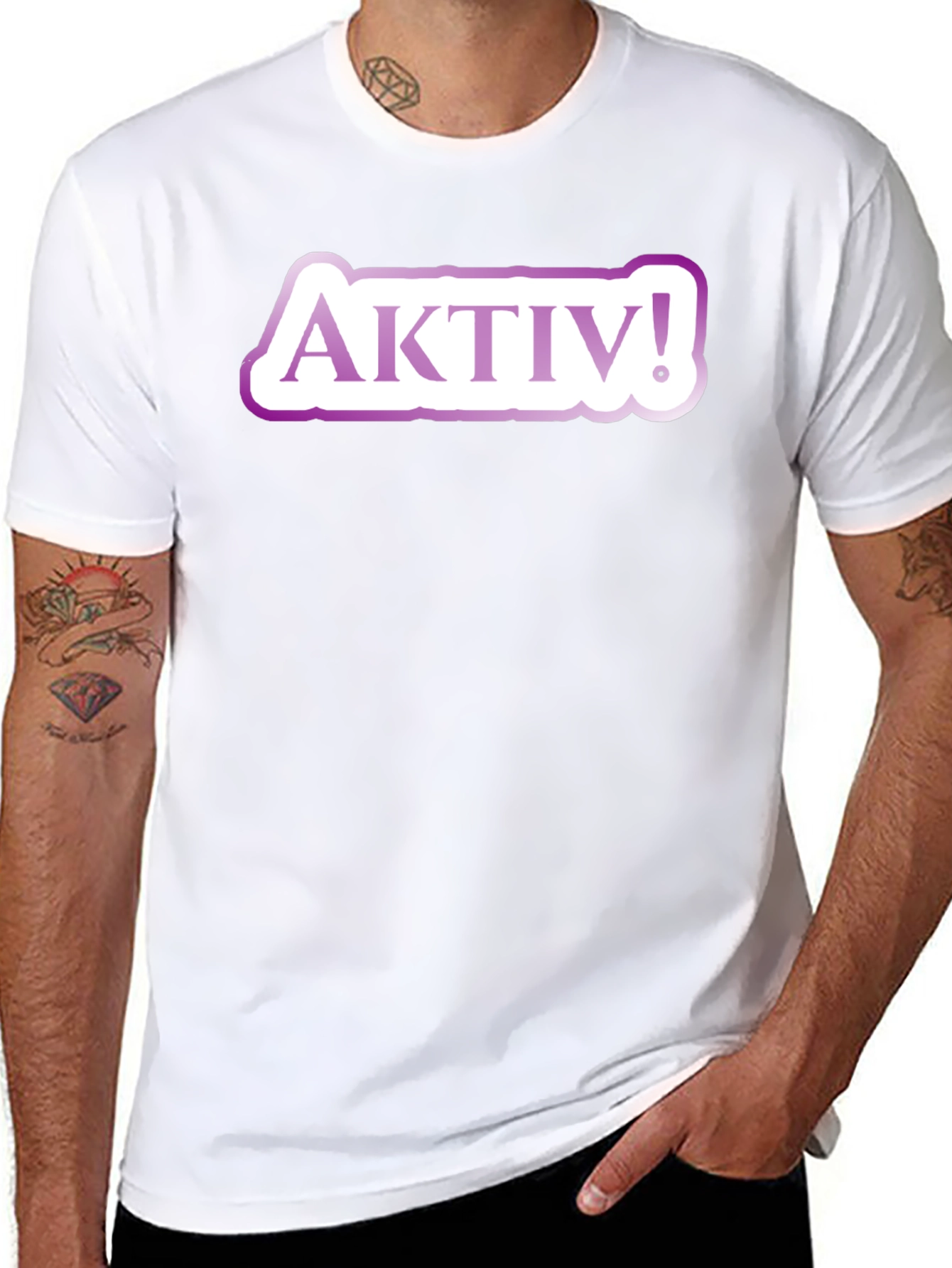 Aktiv! Black T-Shirt