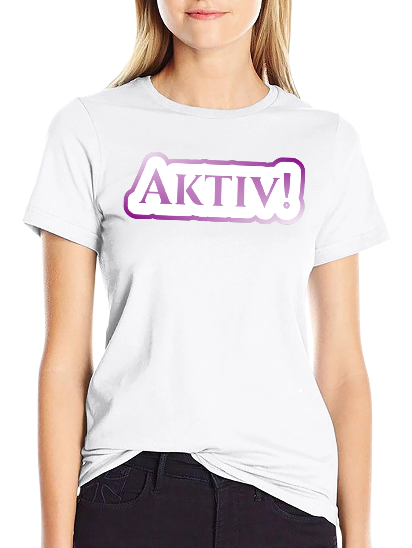 Aktiv! Black T-Shirt