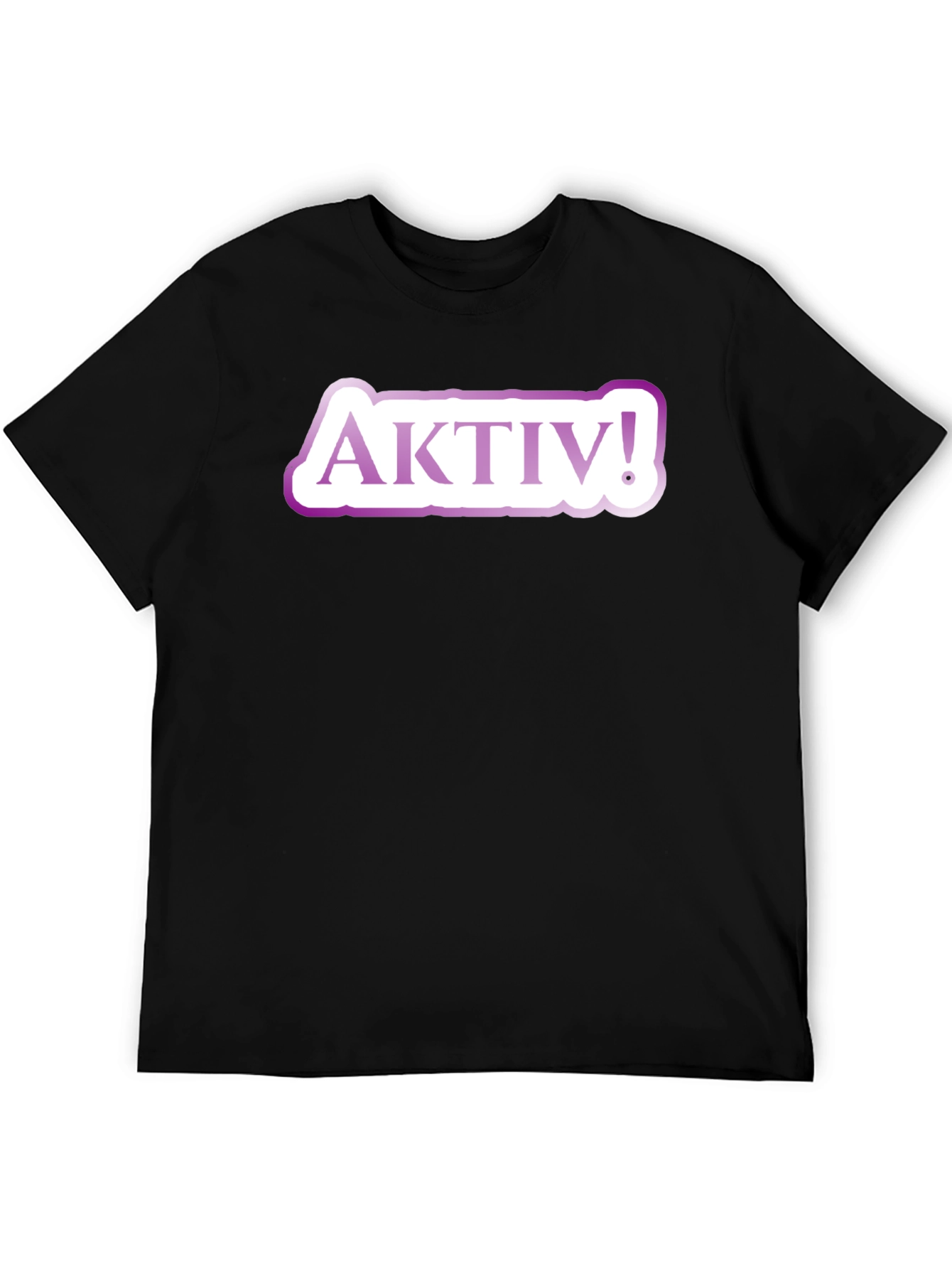 Aktiv! Black T-Shirt