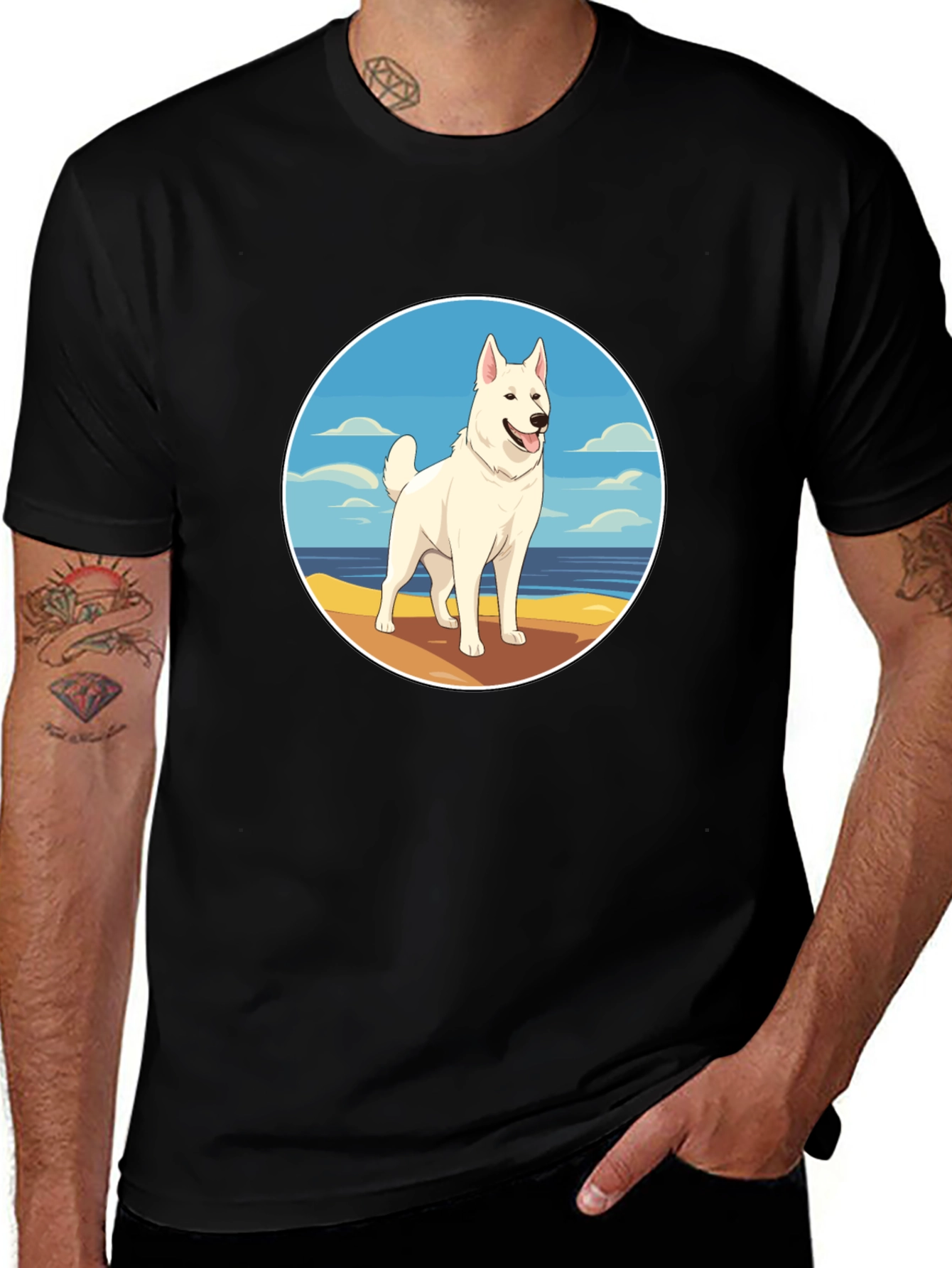 Dog Beach T-Shirt - Casual Comfort
