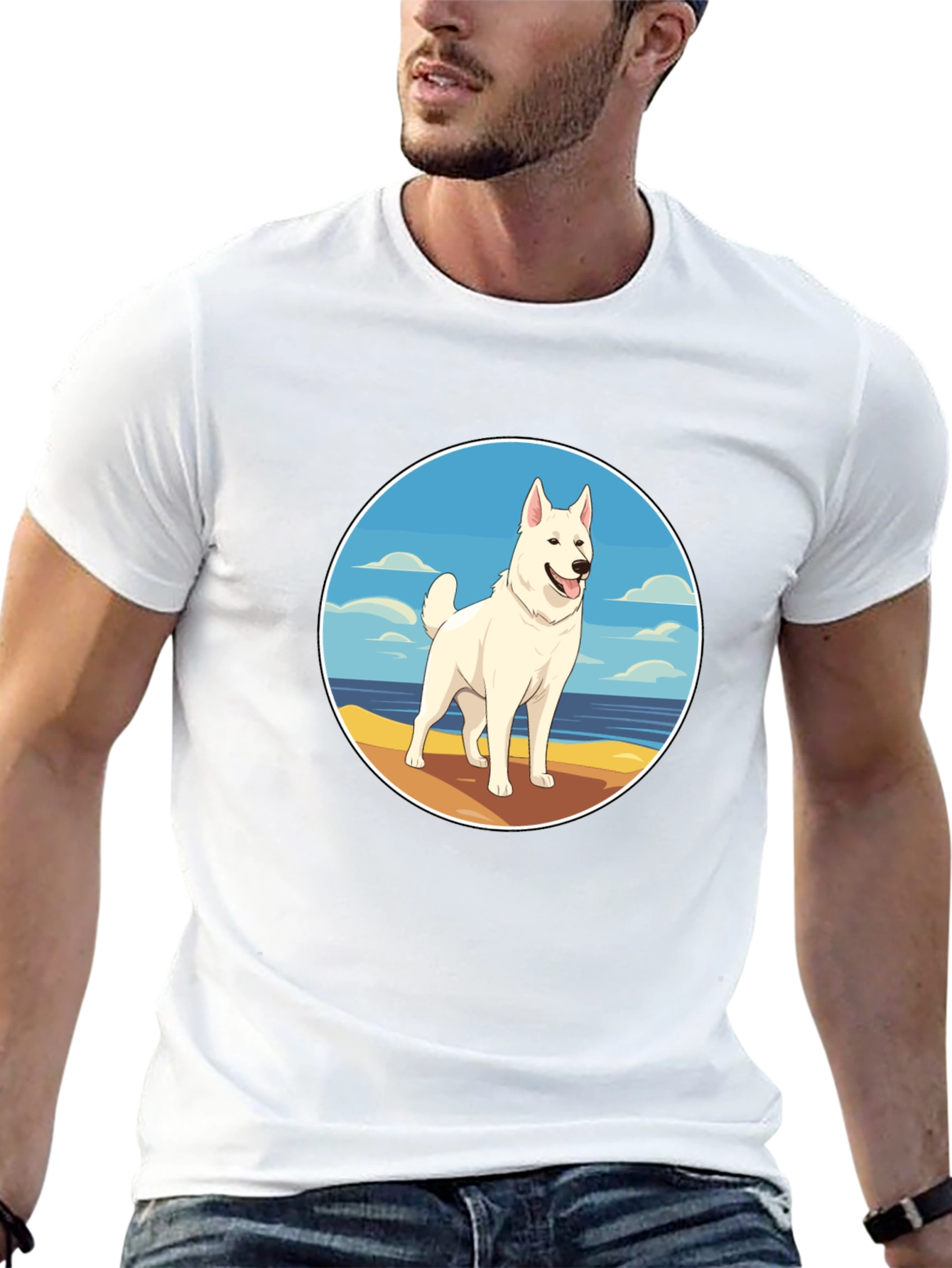 Dog Beach T-Shirt - Casual Comfort