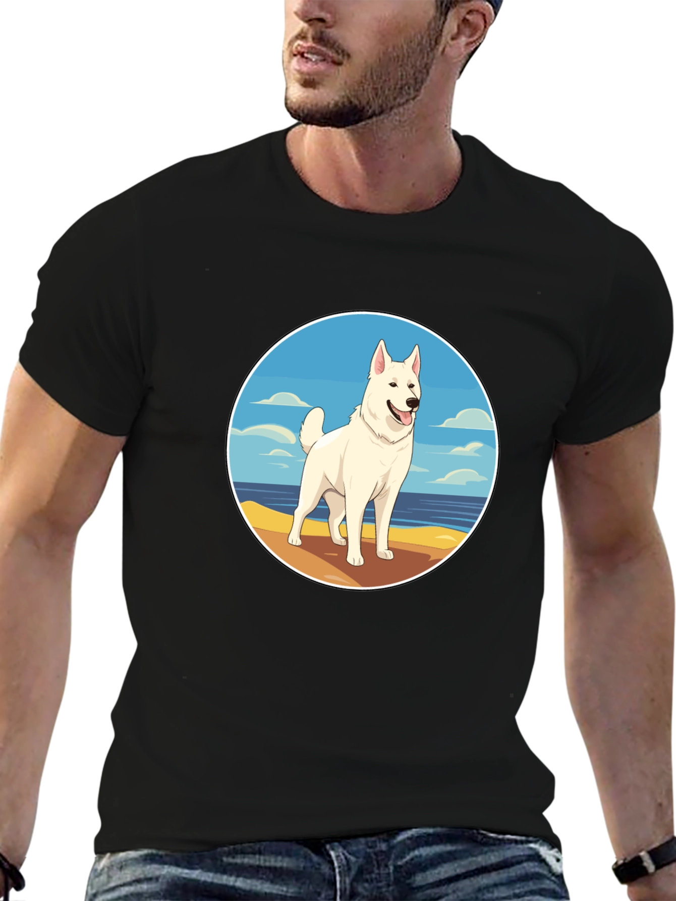 Dog Beach T-Shirt - Casual Comfort