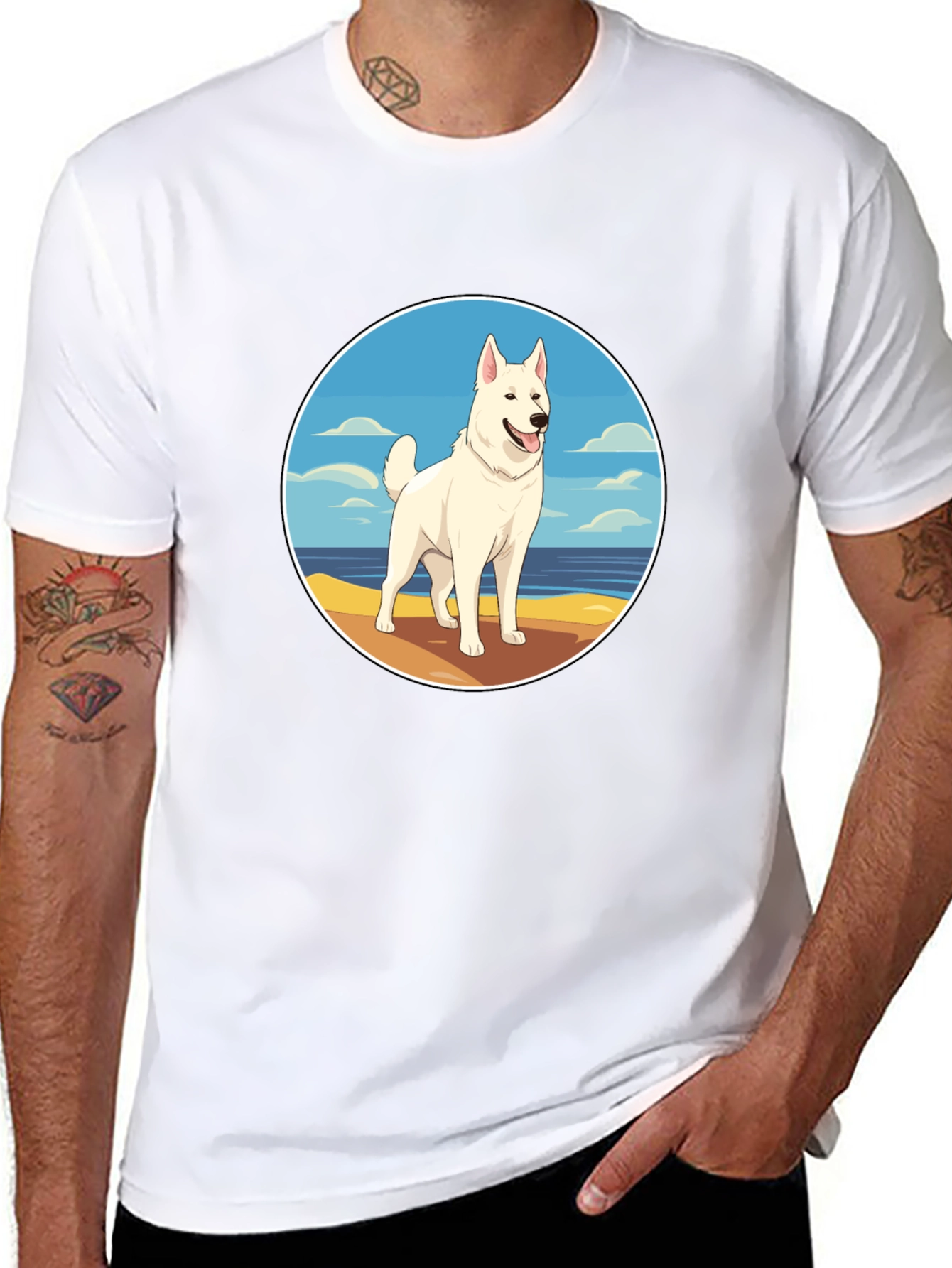 Dog Beach T-Shirt - Casual Comfort