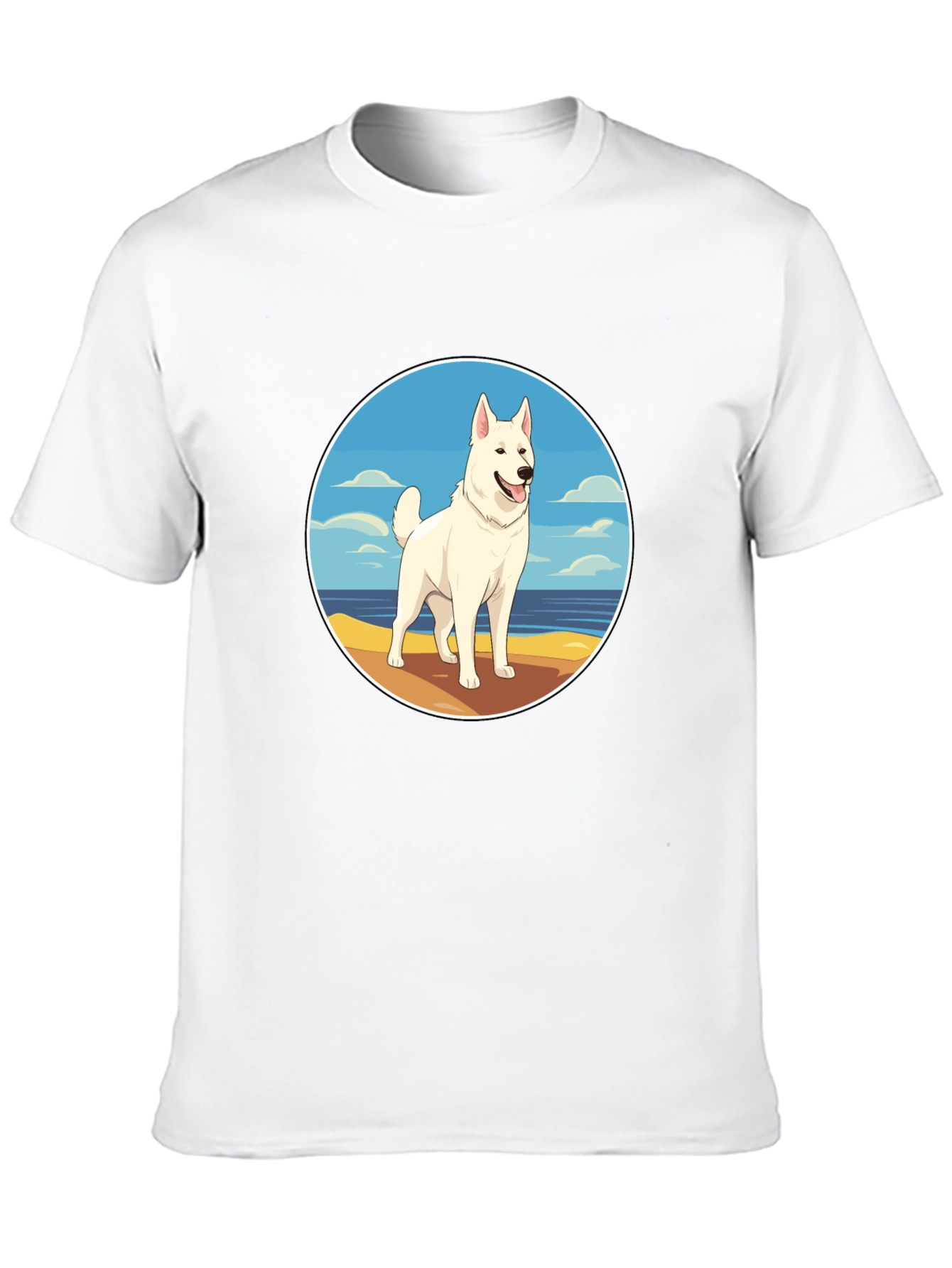 Dog Beach T-Shirt - Casual Comfort