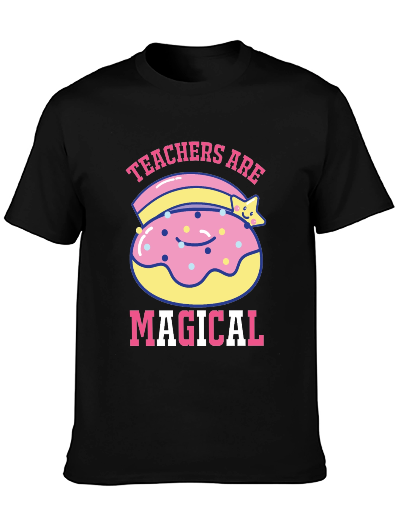 Teachers Are Magical Donut T-Shirt