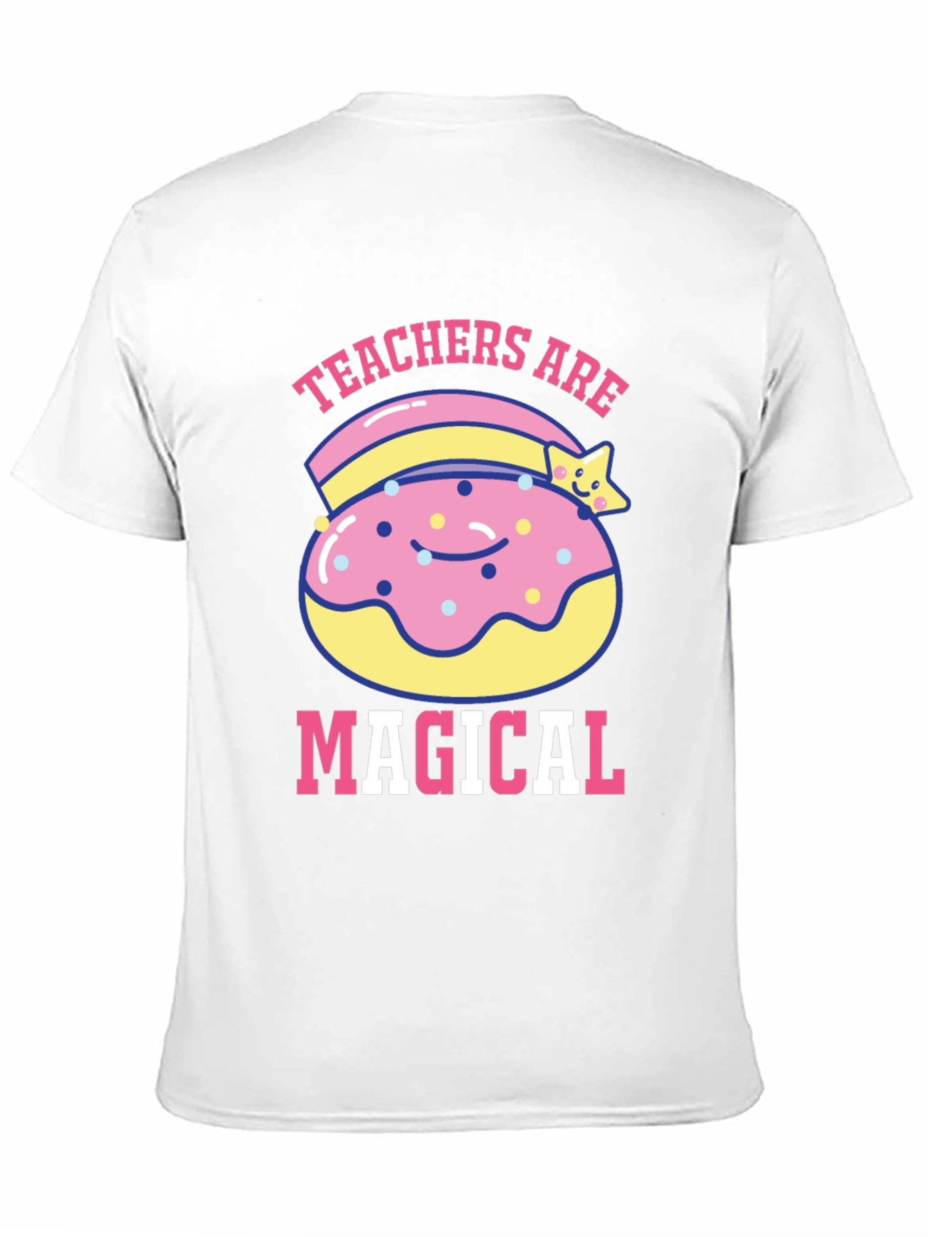 Teachers Are Magical Donut T-Shirt