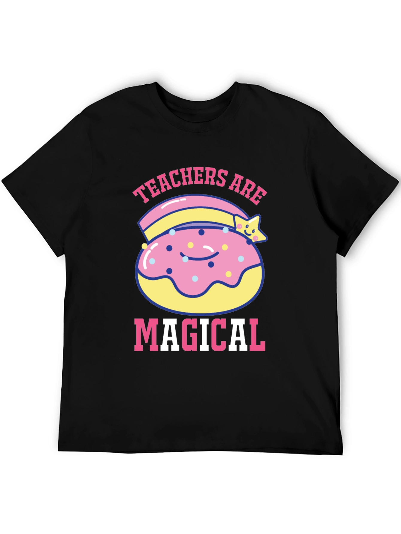 Teachers Are Magical Donut T-Shirt