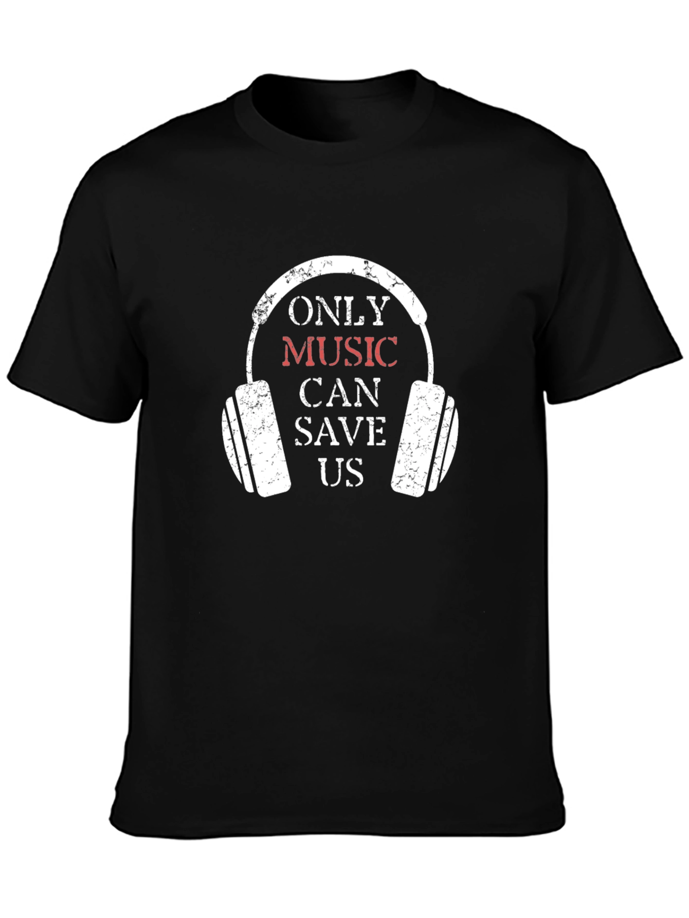 Only Music Can Save Us - Graphic T-Shirt