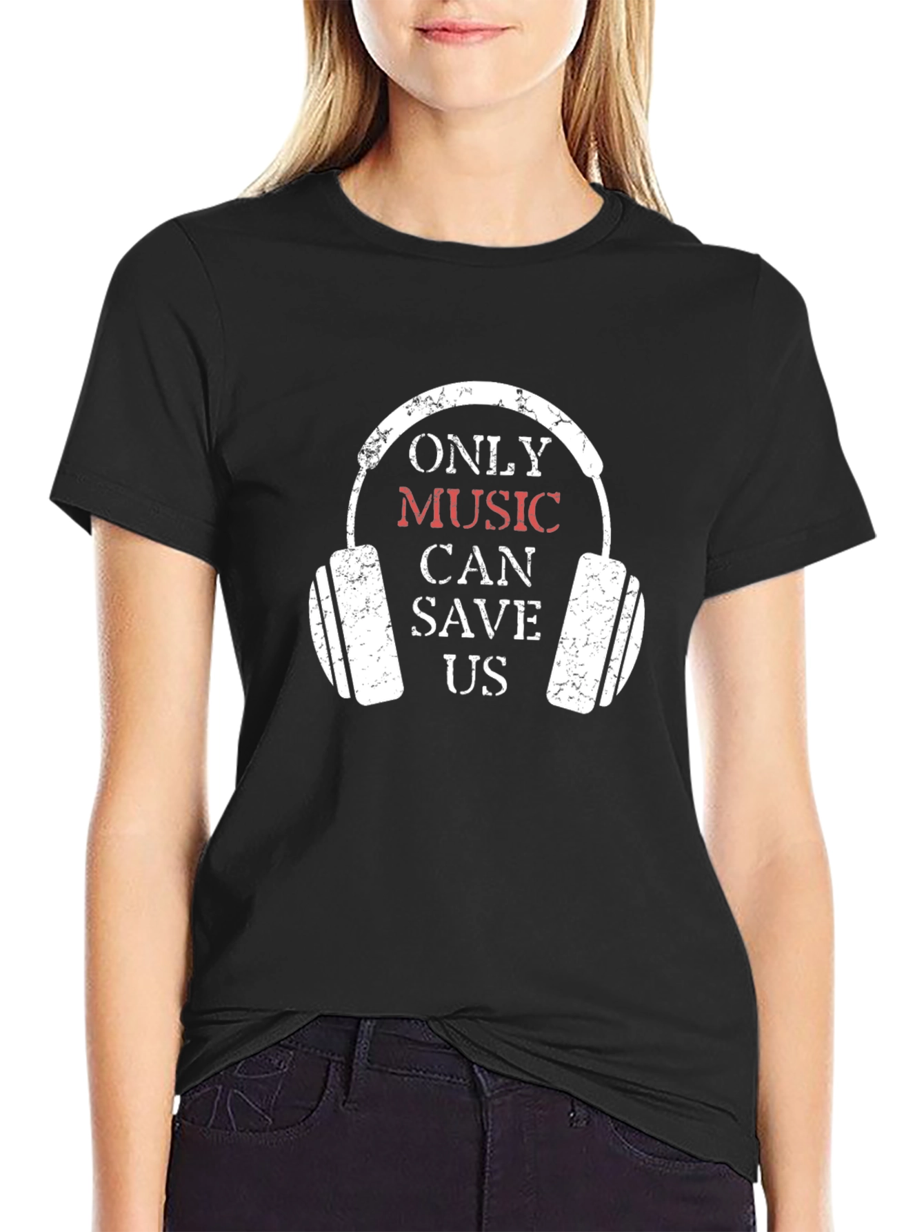 Only Music Can Save Us - Graphic T-Shirt