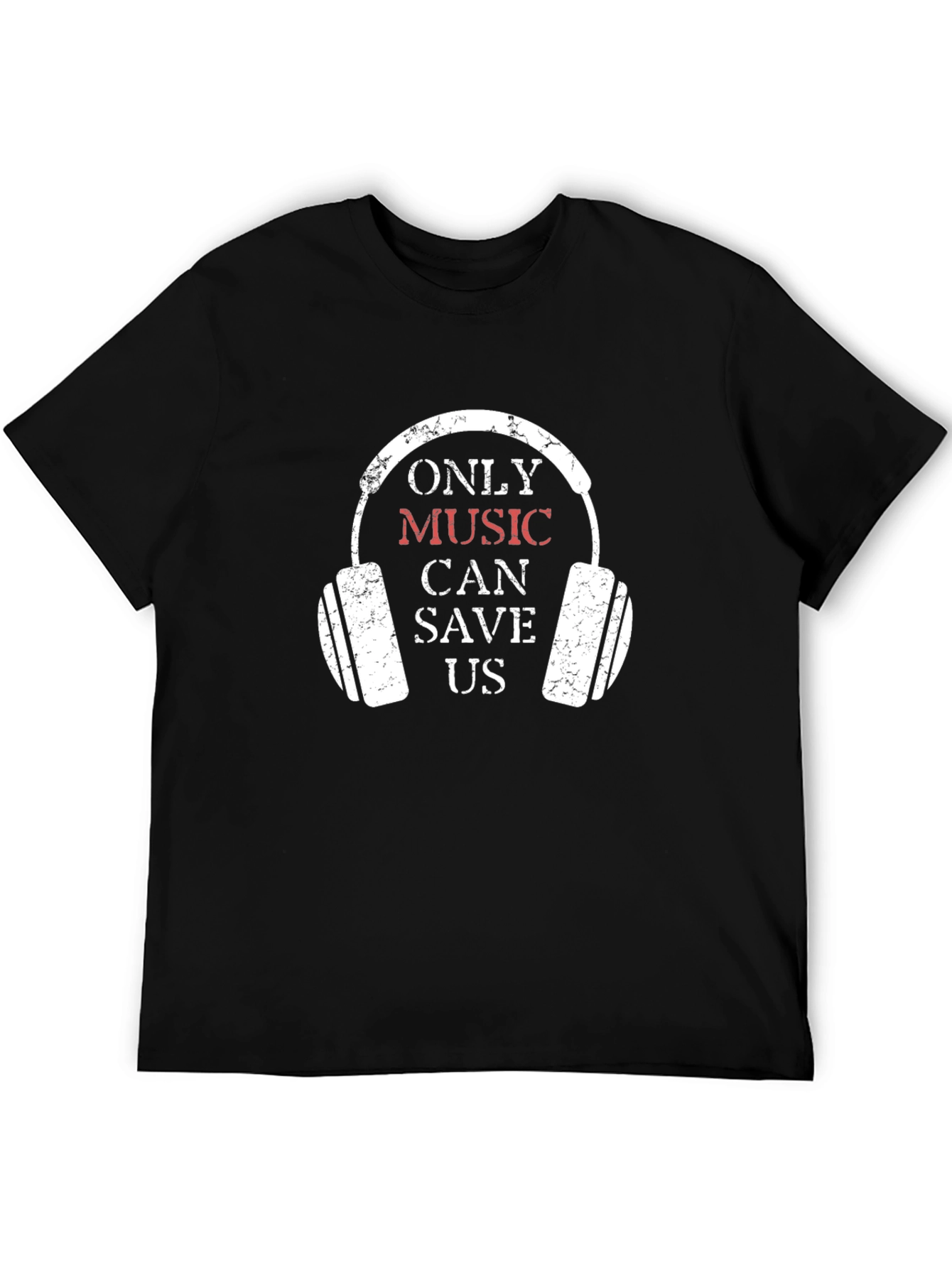 Only Music Can Save Us - Graphic T-Shirt