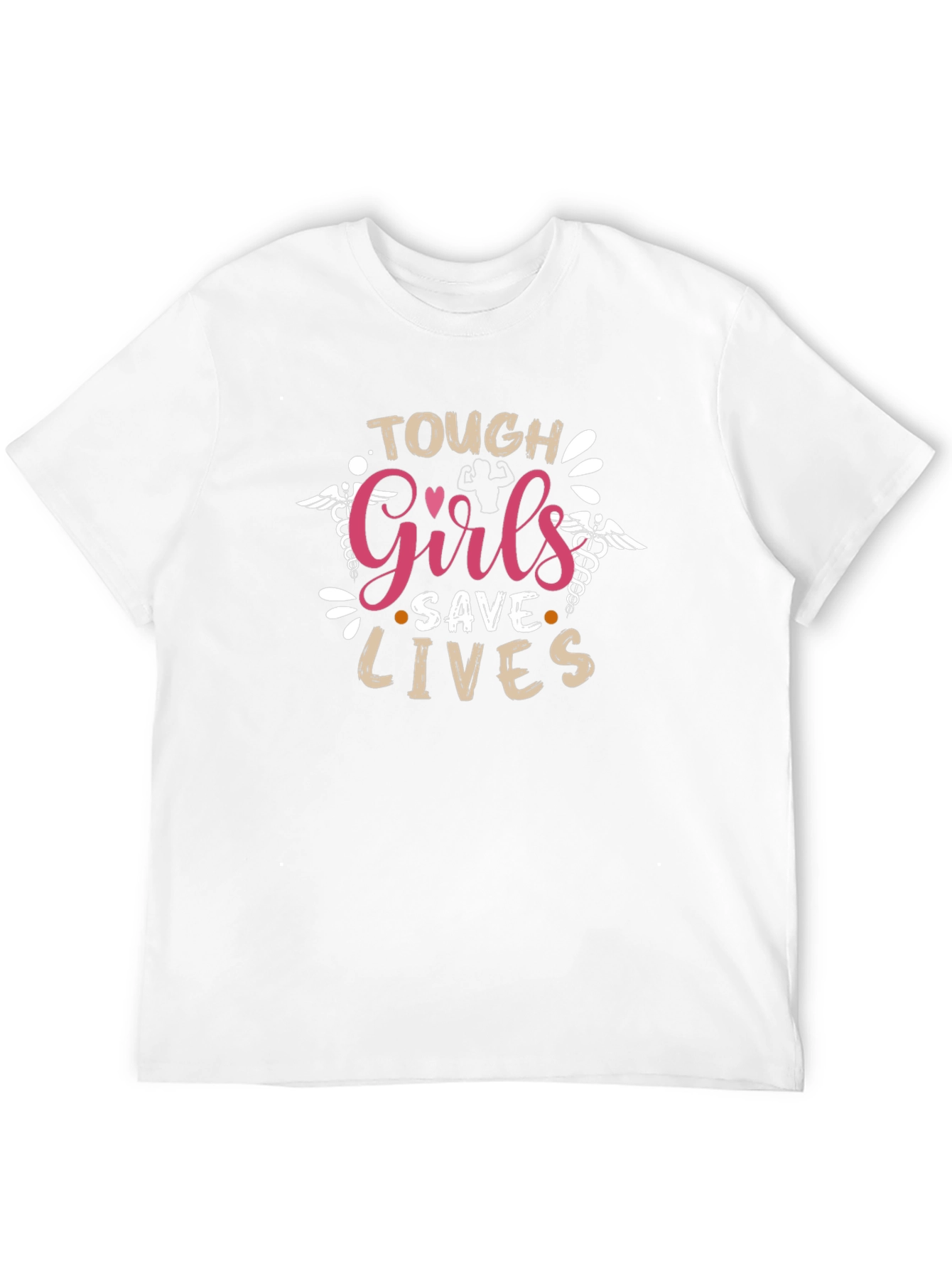 Tough Girls Save Lives Graphic T-Shirt
