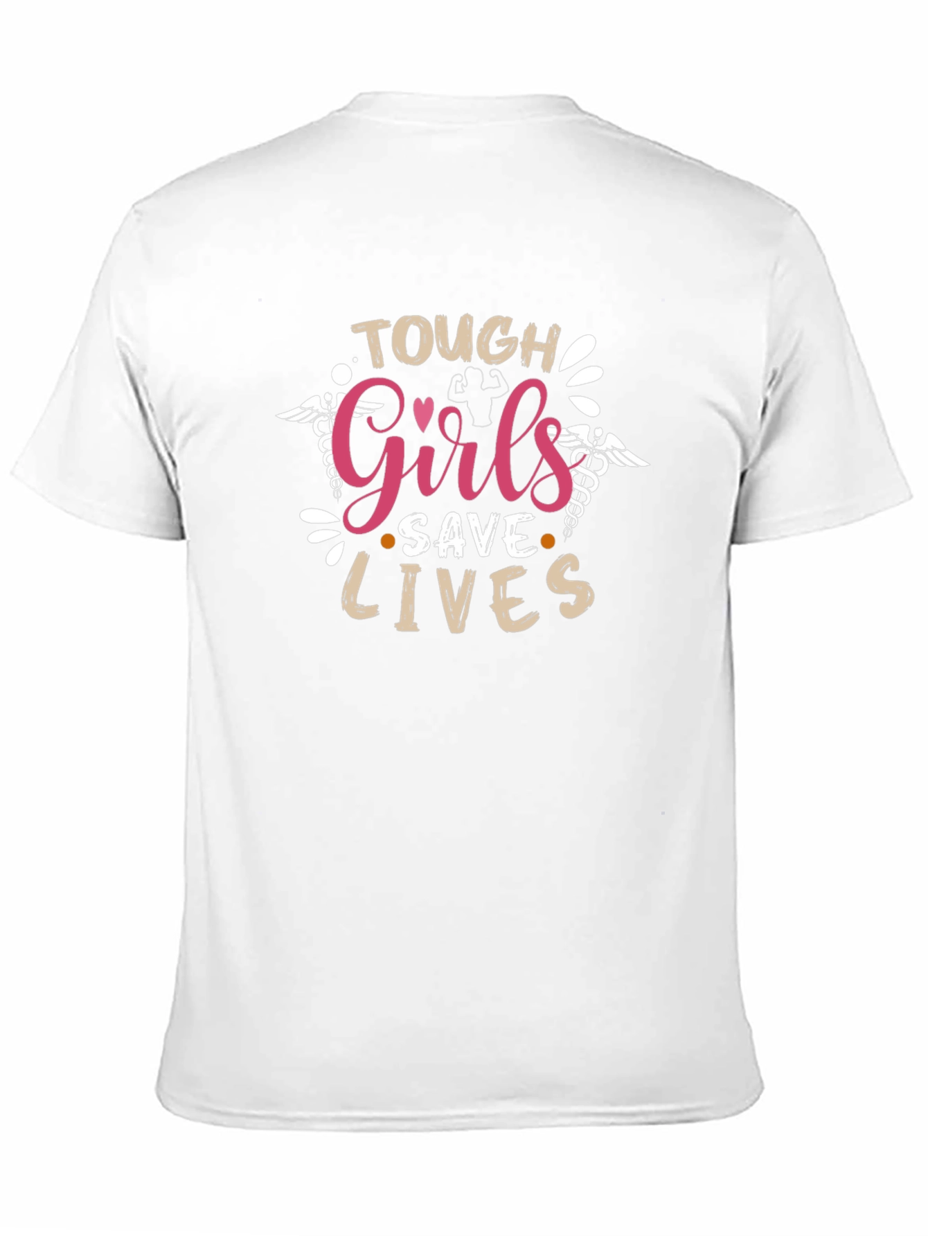 Tough Girls Save Lives Graphic T-Shirt