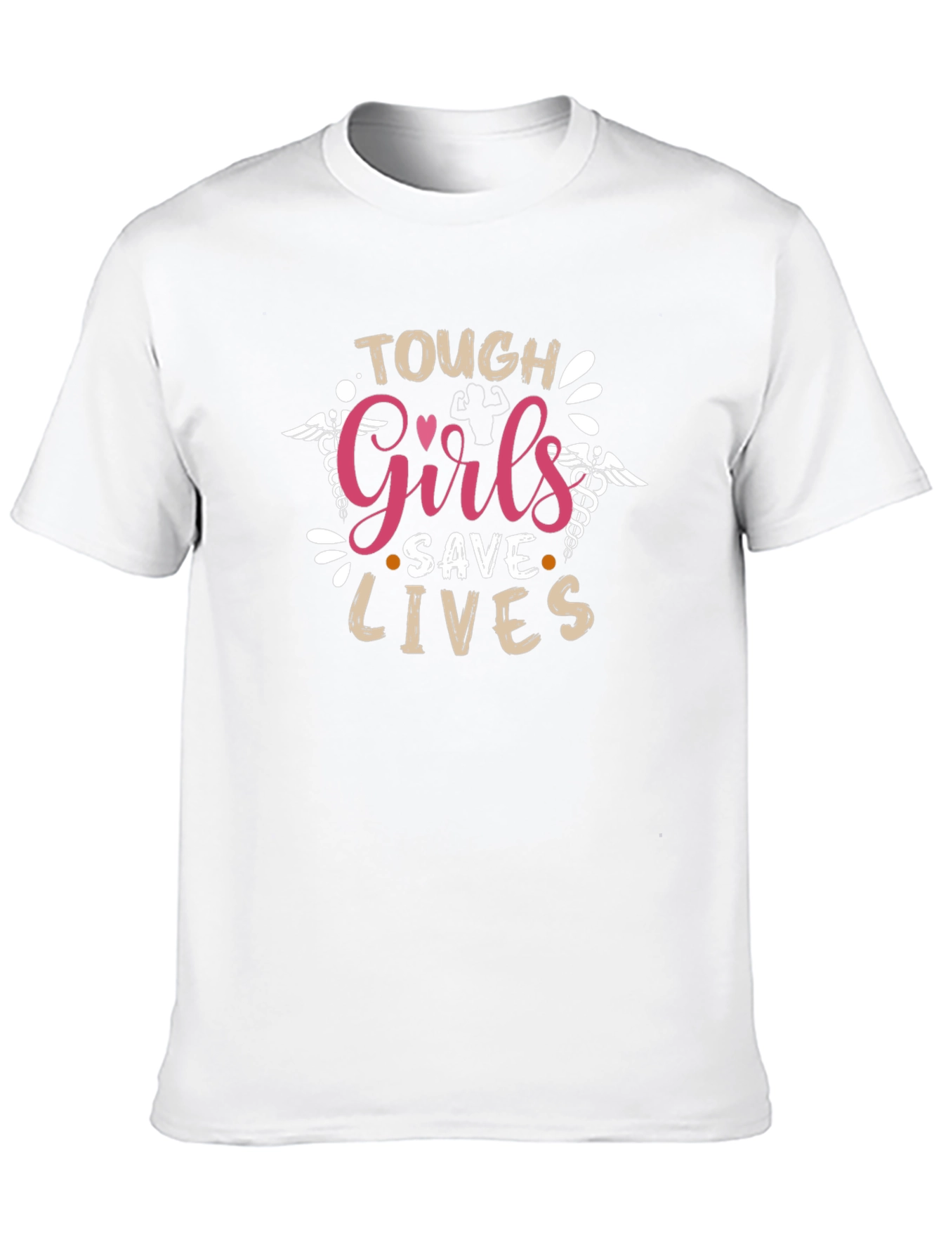 Tough Girls Save Lives Graphic T-Shirt