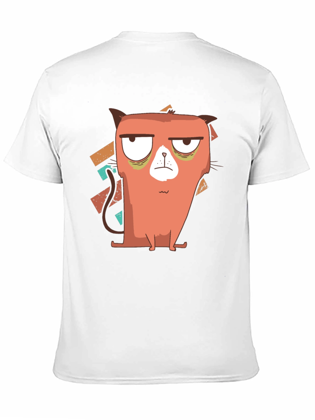 Grumpy Cat Graphic Tee - Black Cotton Blend