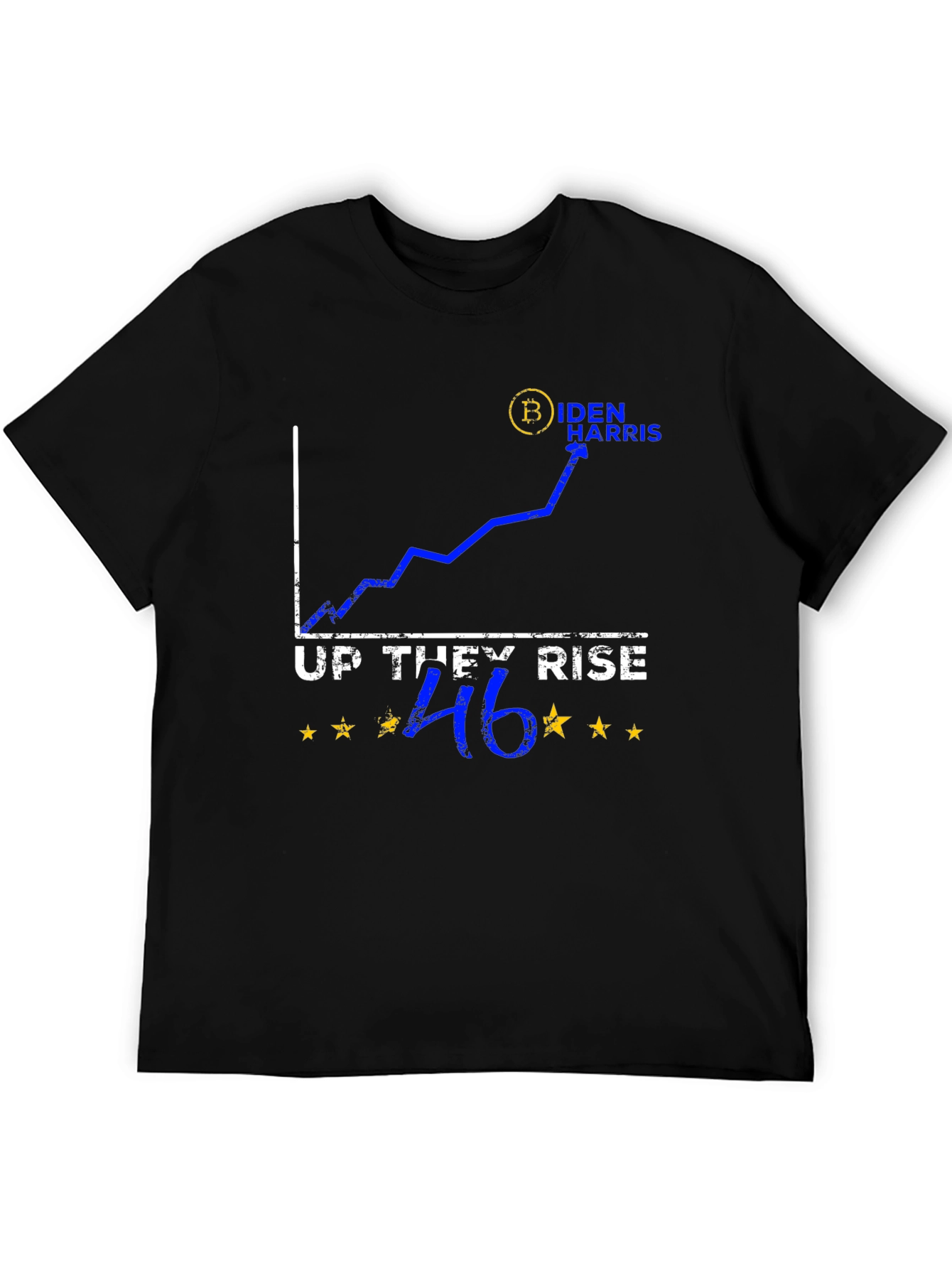 Up They Rise 46 Biden Harris Political T-Shirt