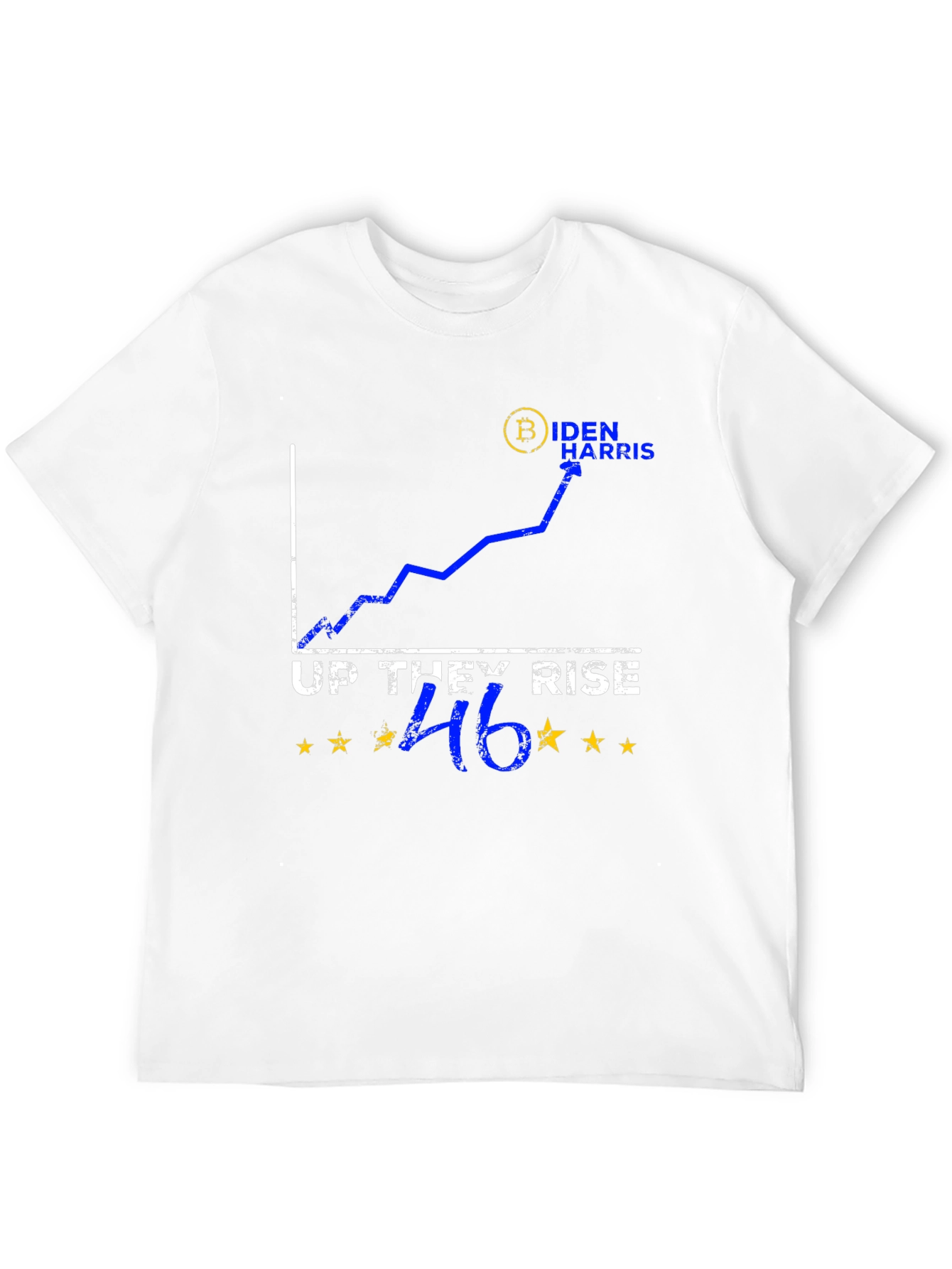 Up They Rise 46 Biden Harris Political T-Shirt