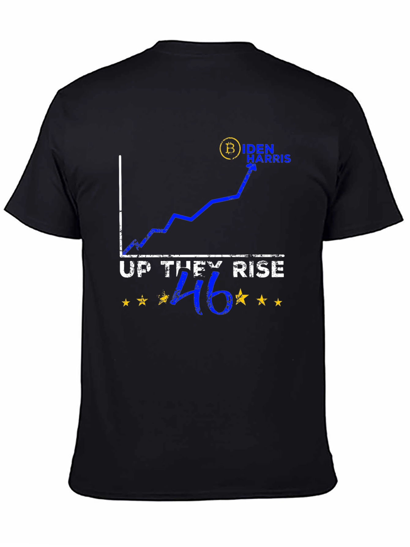 Up They Rise 46 Biden Harris Political T-Shirt