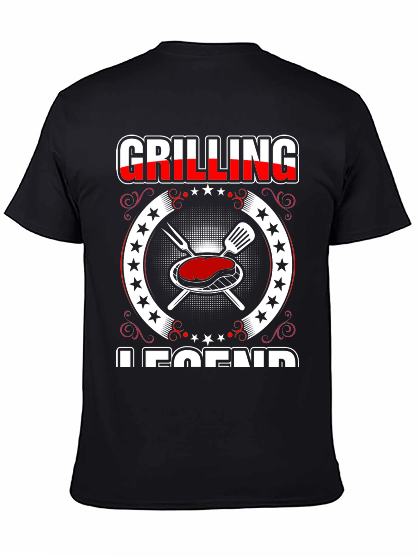 Grilling Legend T-Shirt - BBQ Master