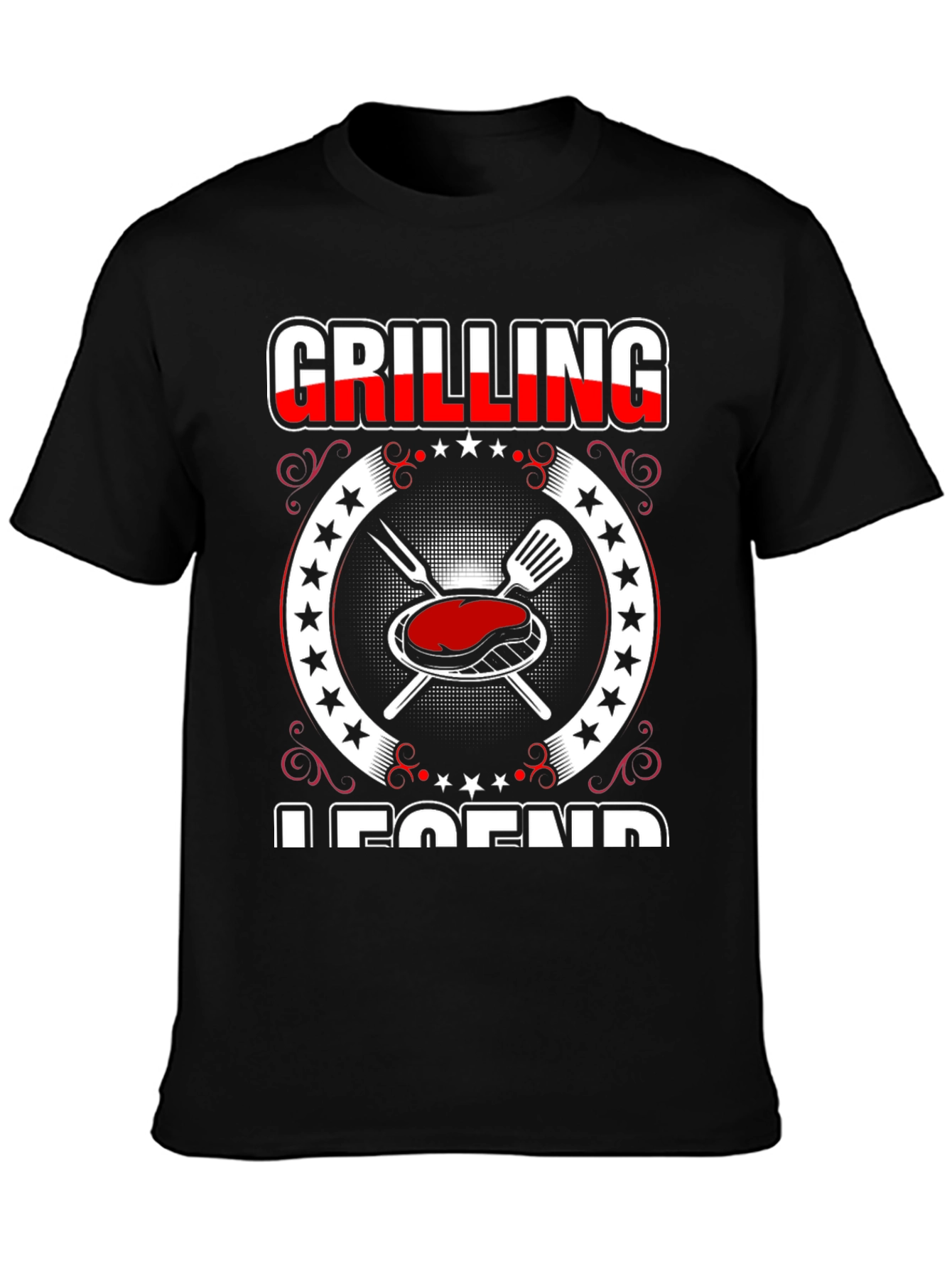 Grilling Legend T-Shirt - BBQ Master