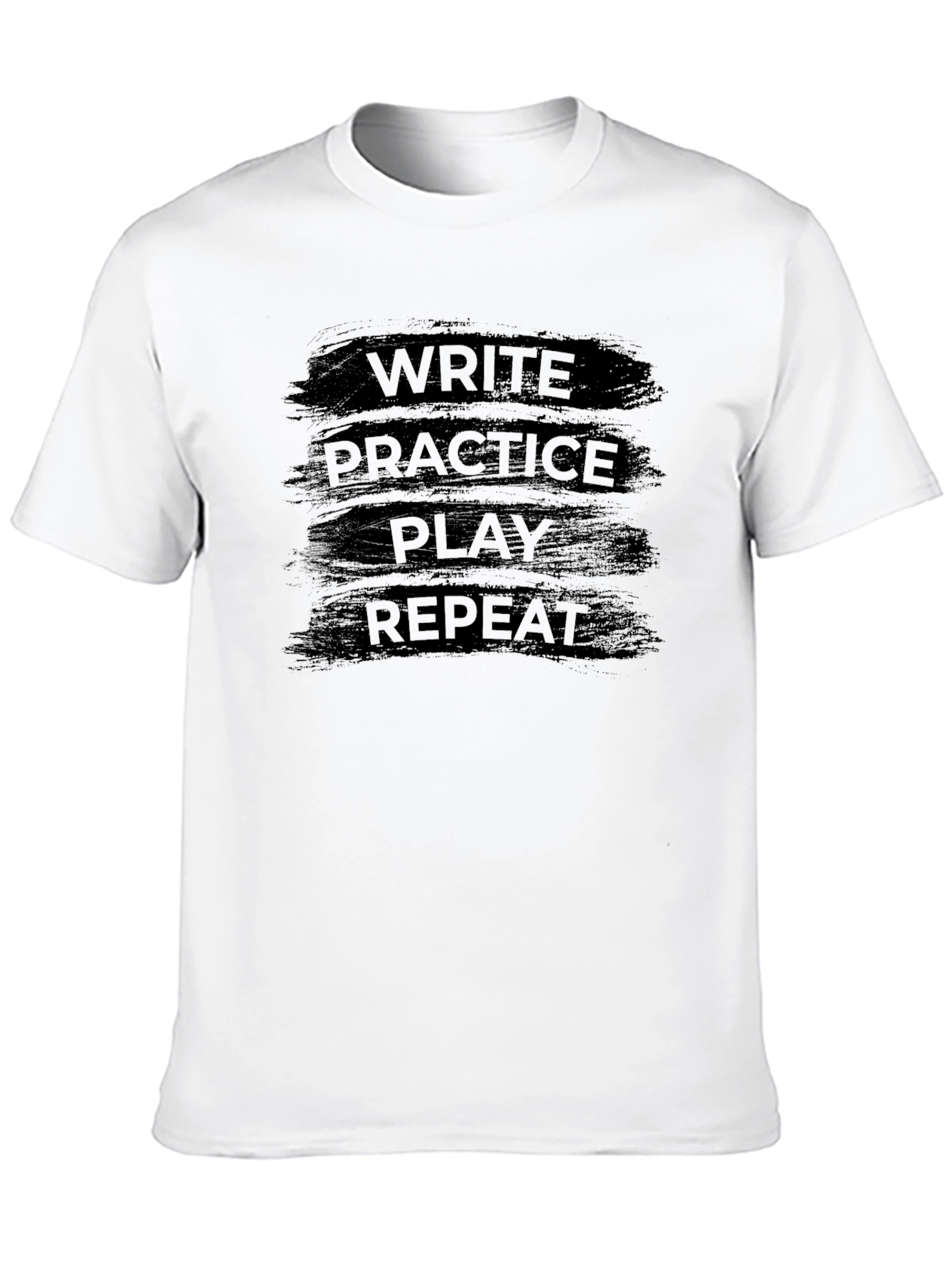 Write Practice Play Repeat Graphic Tee