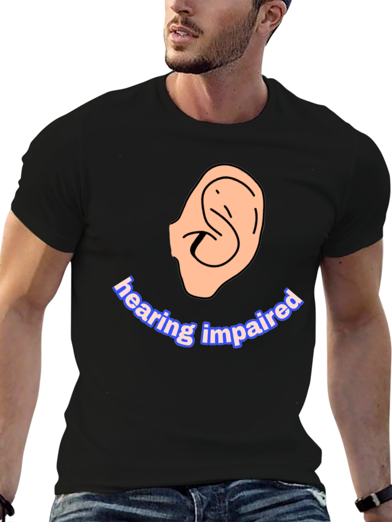 Hearing Impaired Awareness Graphic Tee