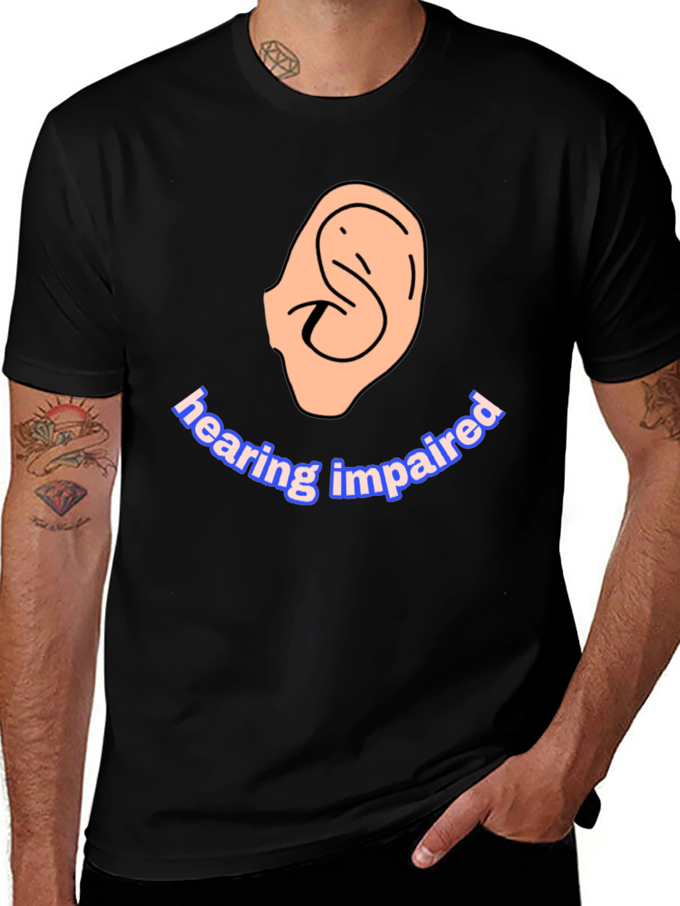 Hearing Impaired Awareness Graphic Tee