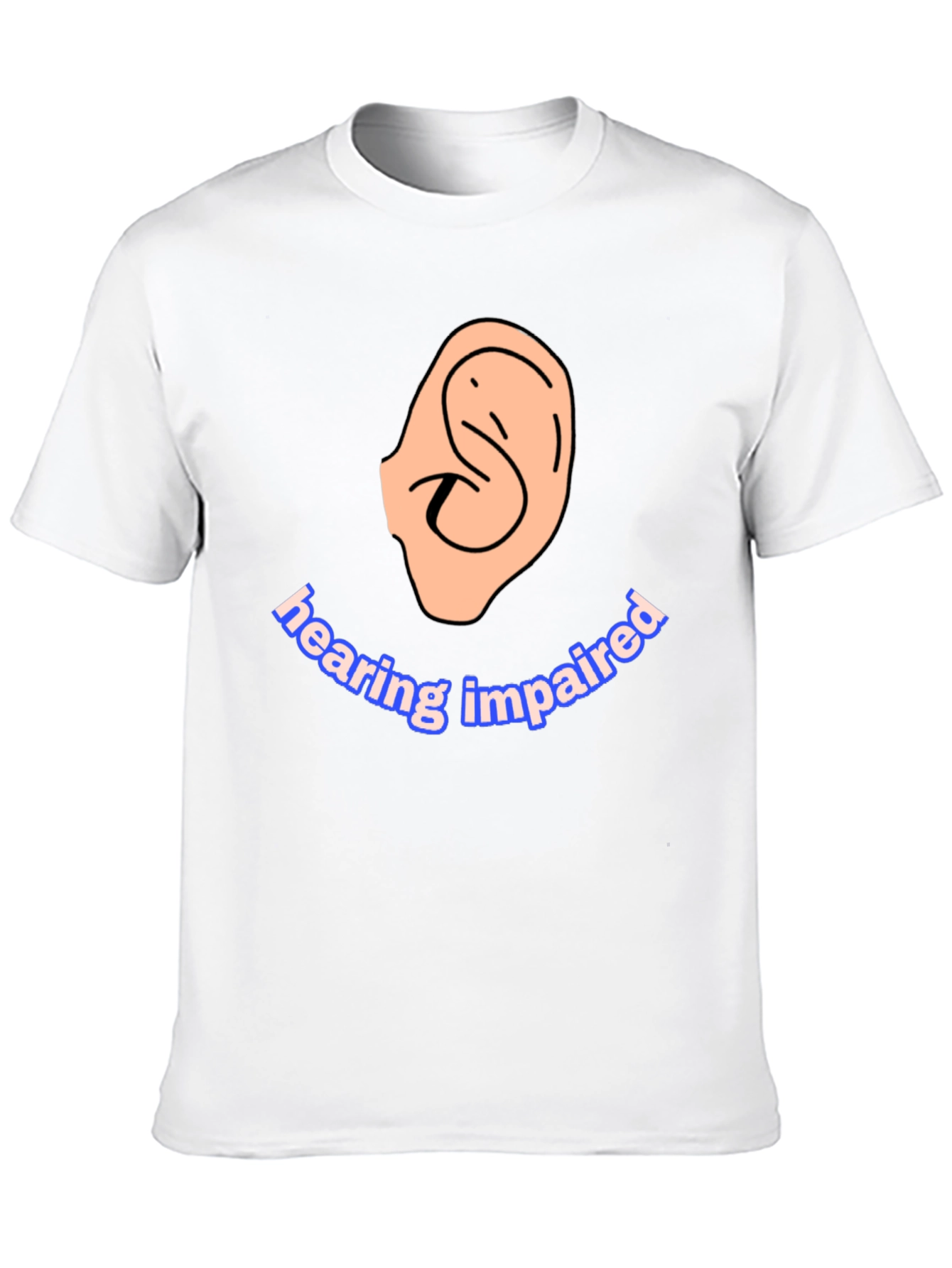 Hearing Impaired Awareness Graphic Tee