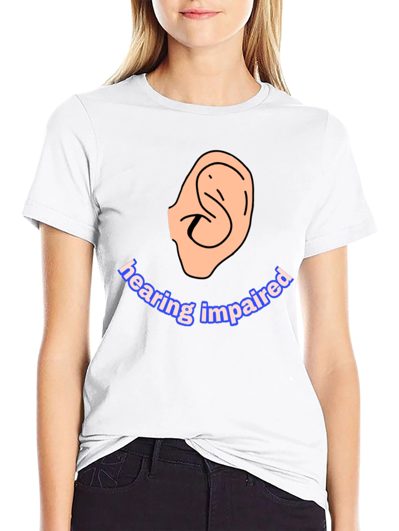 Hearing Impaired Awareness Graphic Tee