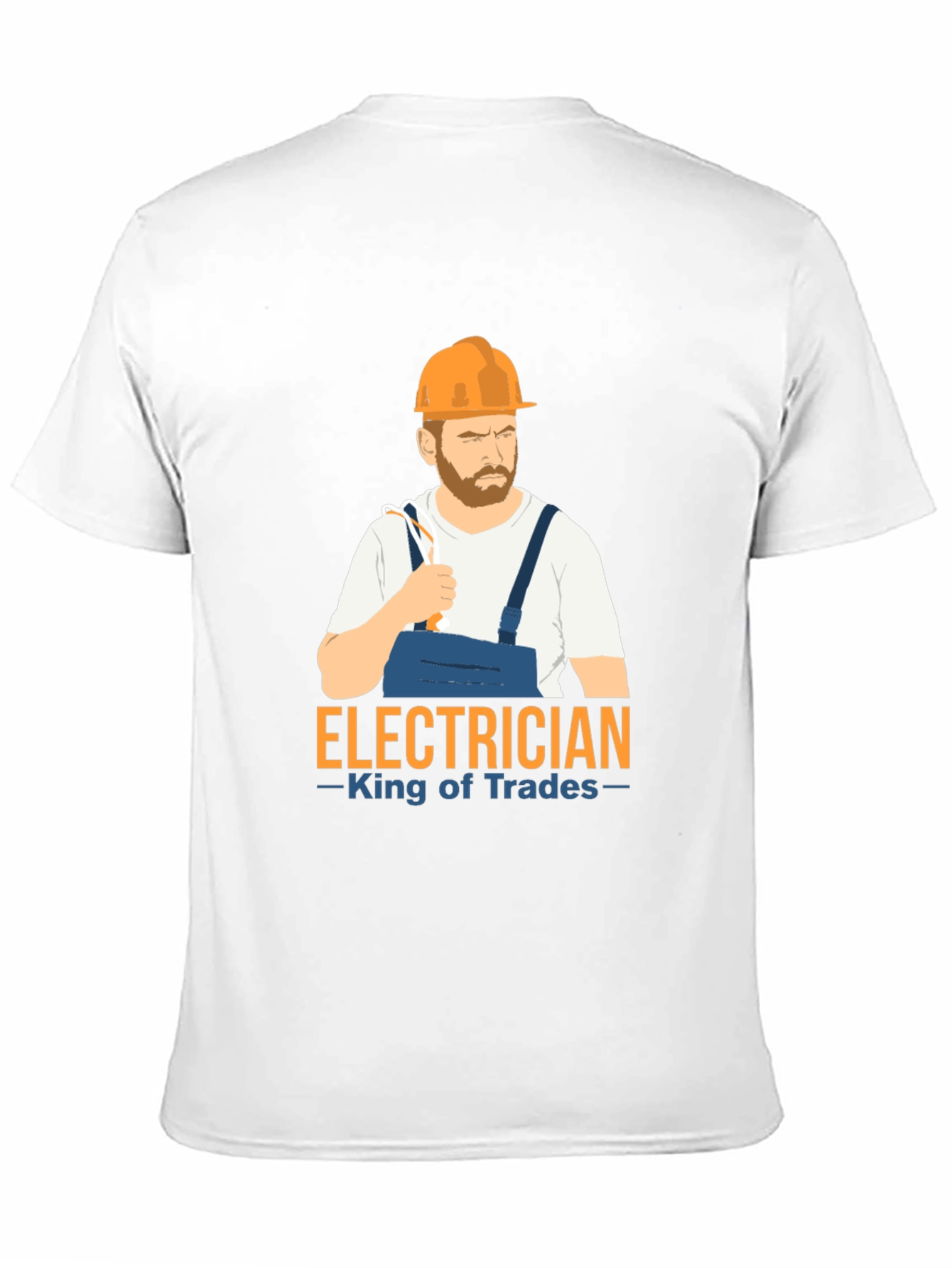 Electrician King of Trades Graphic Tee
