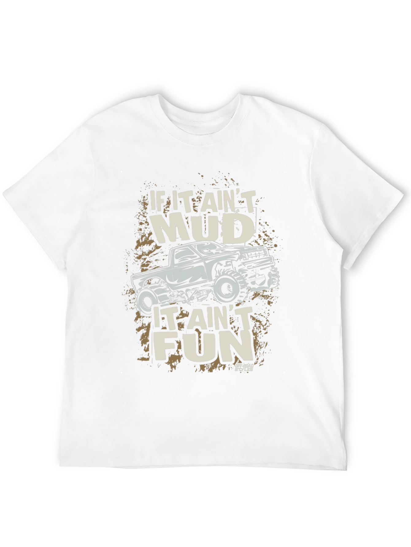 Mudding Fun T-Shirt - Off-Road Truck Design