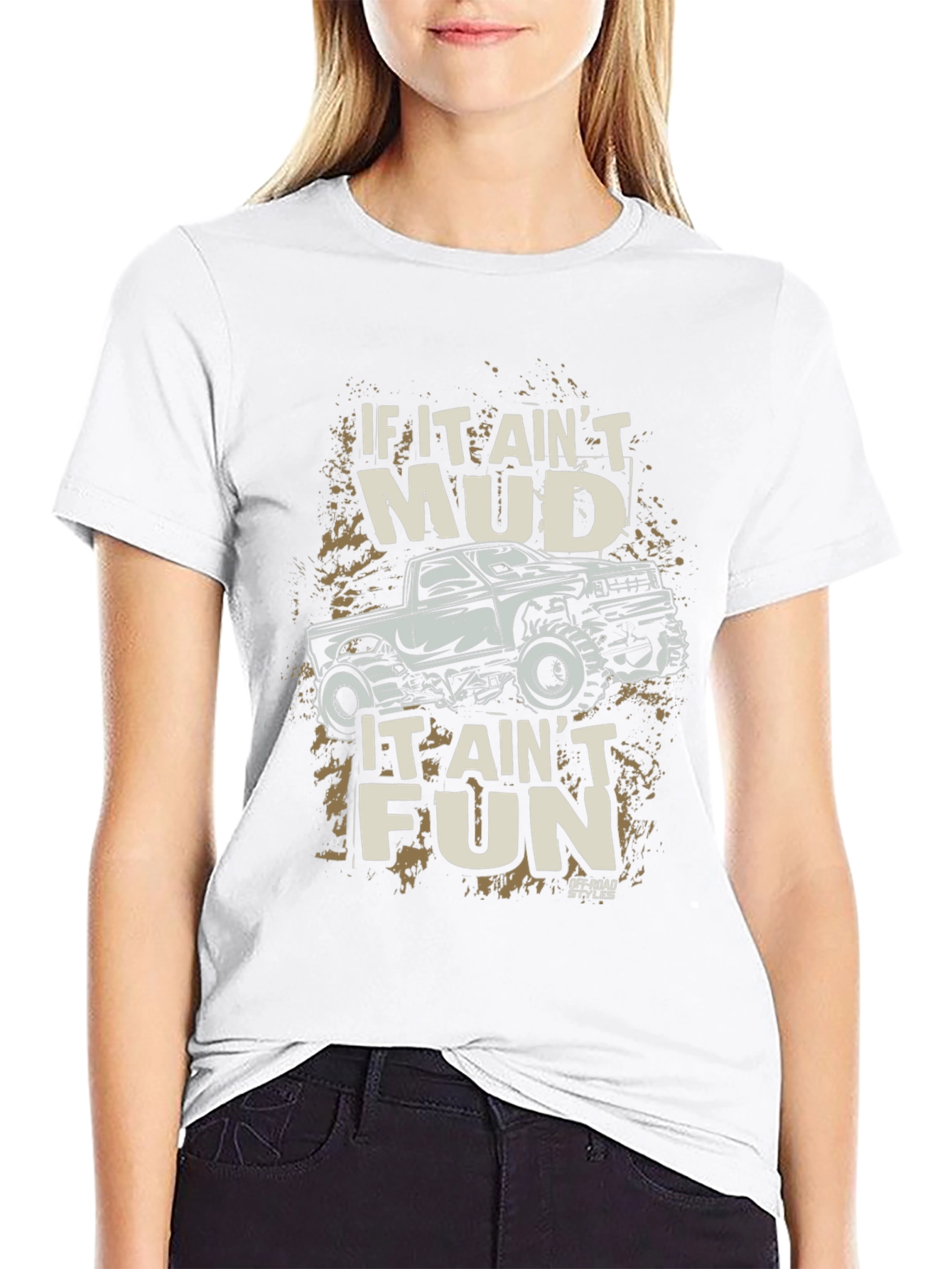 Mudding Fun T-Shirt - Off-Road Truck Design