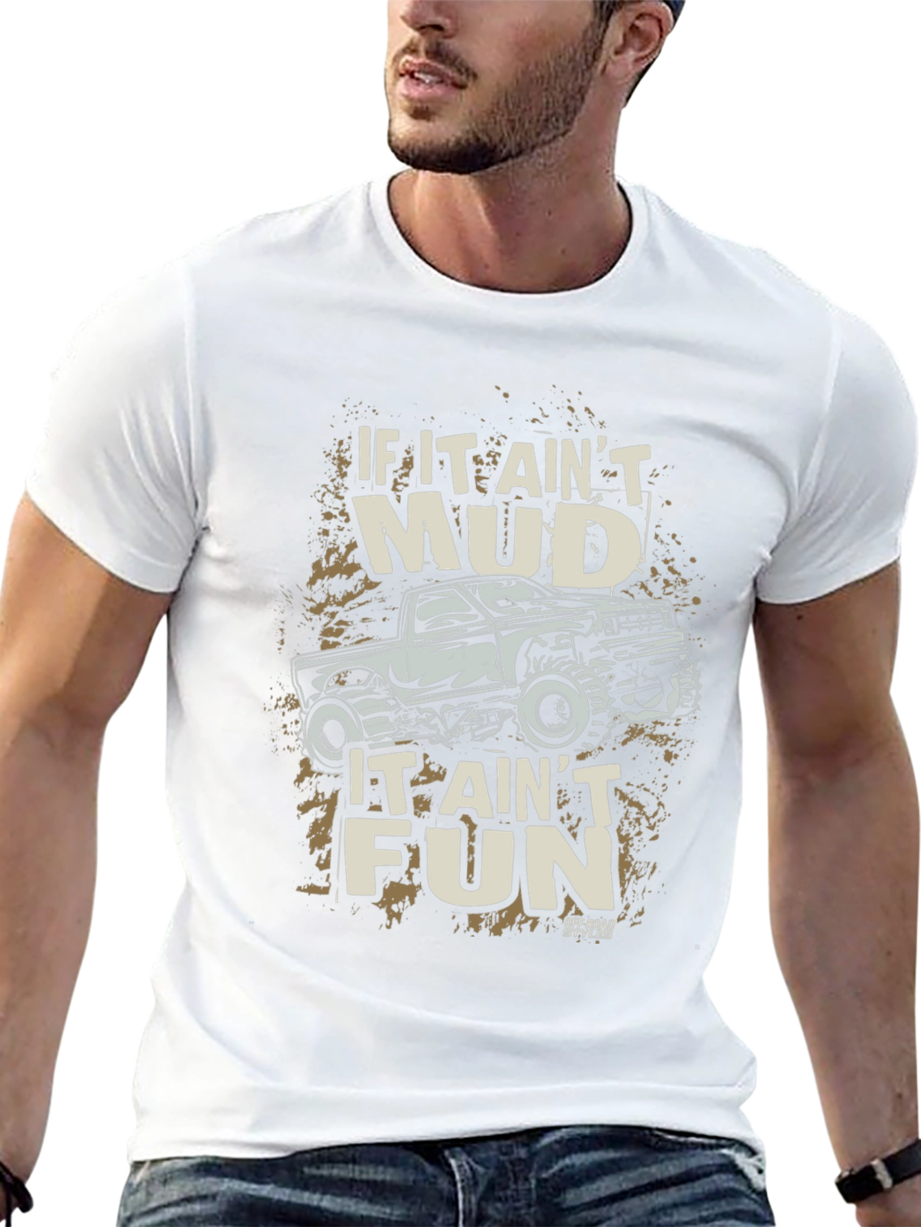 Mudding Fun T-Shirt - Off-Road Truck Design