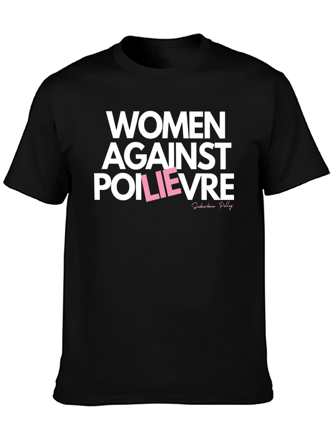 Women Against Poilievre Black T-Shirt