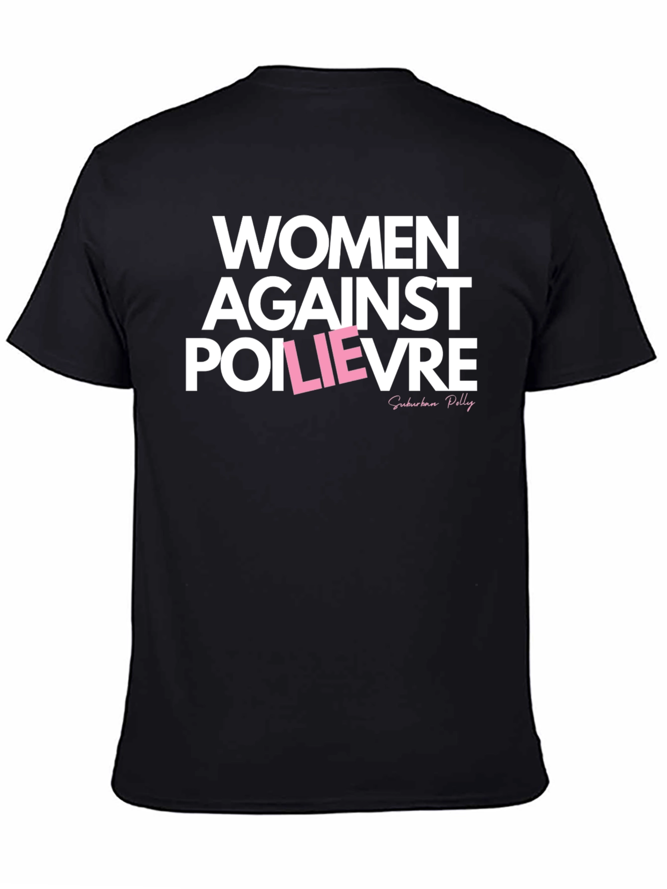 Women Against Poilievre Black T-Shirt