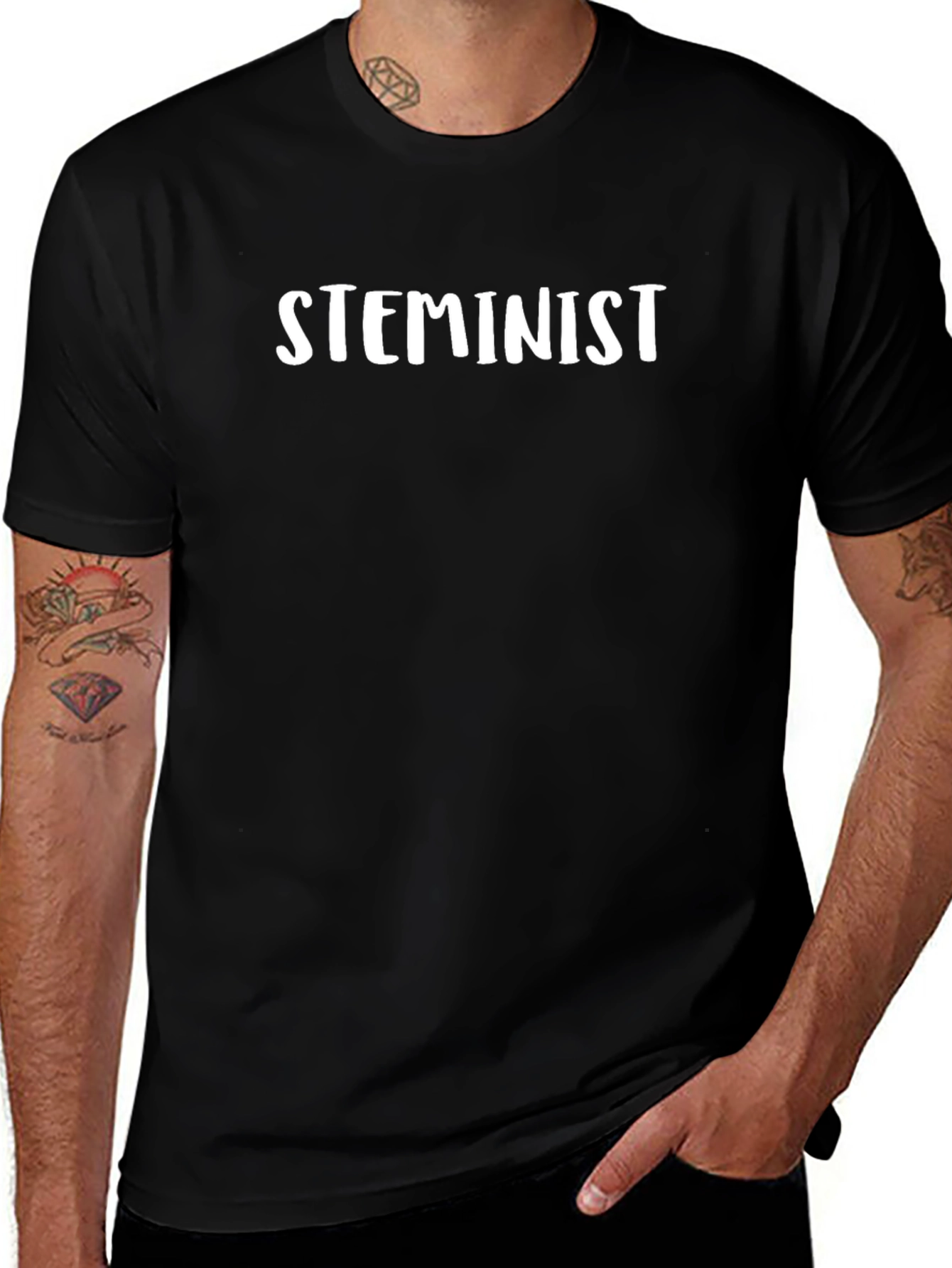 STEMinist T-Shirt - Science Tech & Feminism