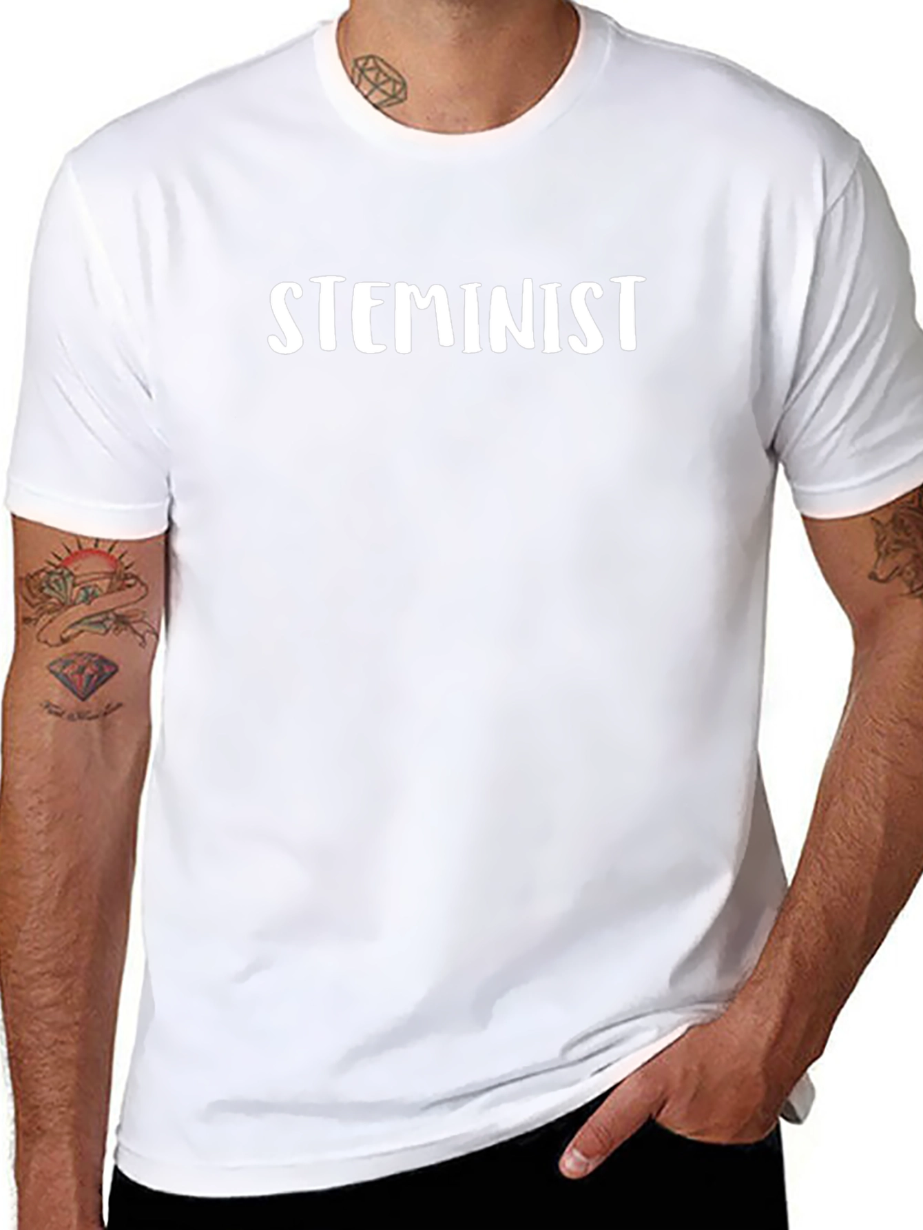 STEMinist T-Shirt - Science Tech & Feminism