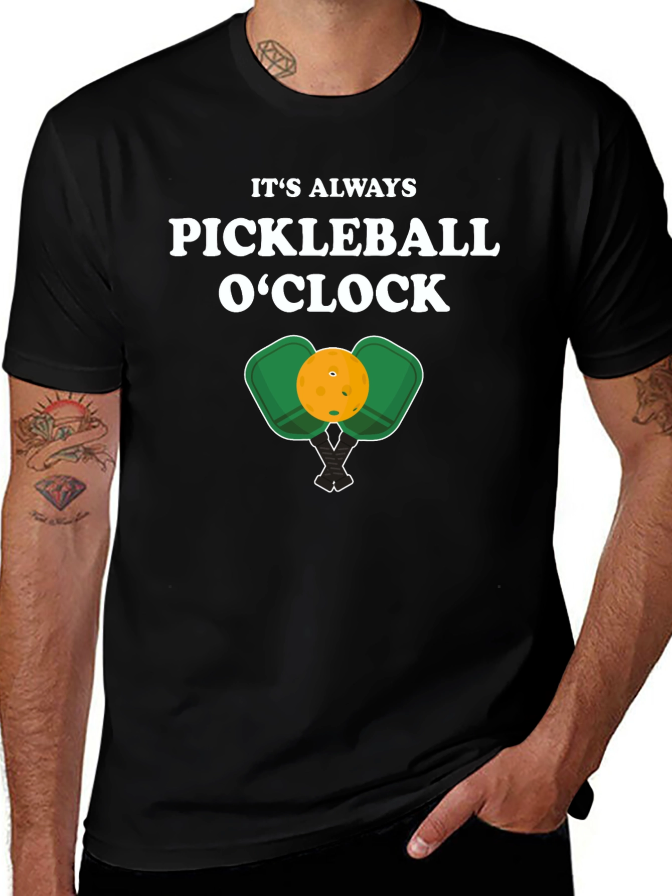 Pickleball OClock Graphic Tee