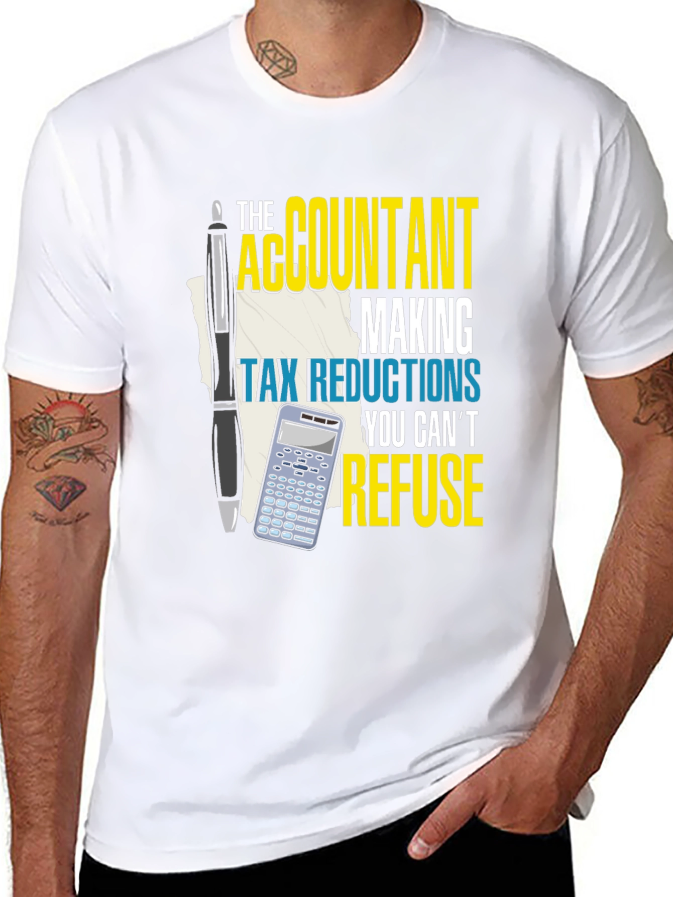 Accountant Tax Reduction T-Shirt - Refuse Offer!