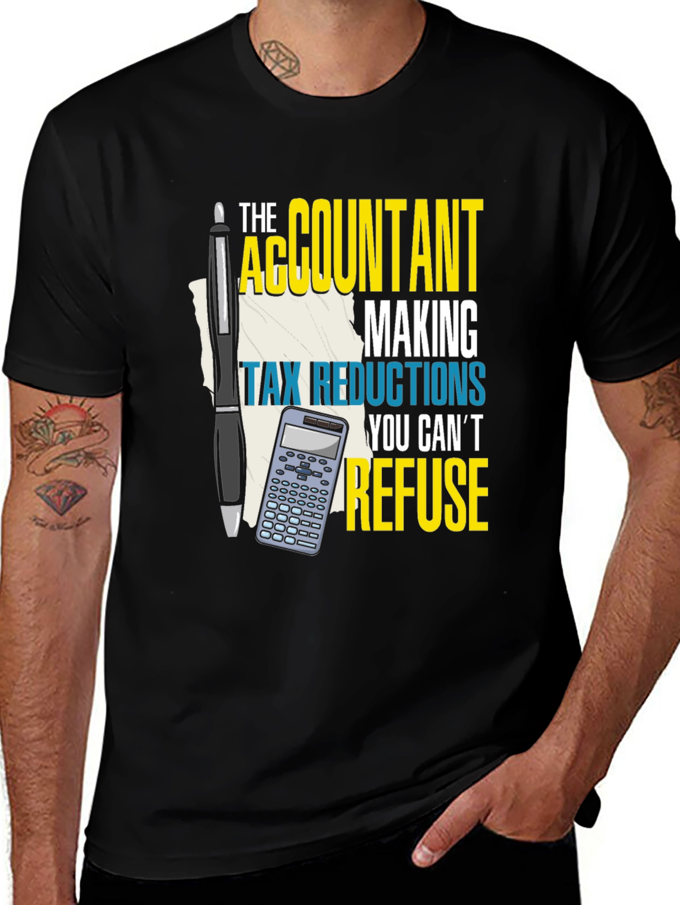 Accountant Tax Reduction T-Shirt - Refuse Offer!