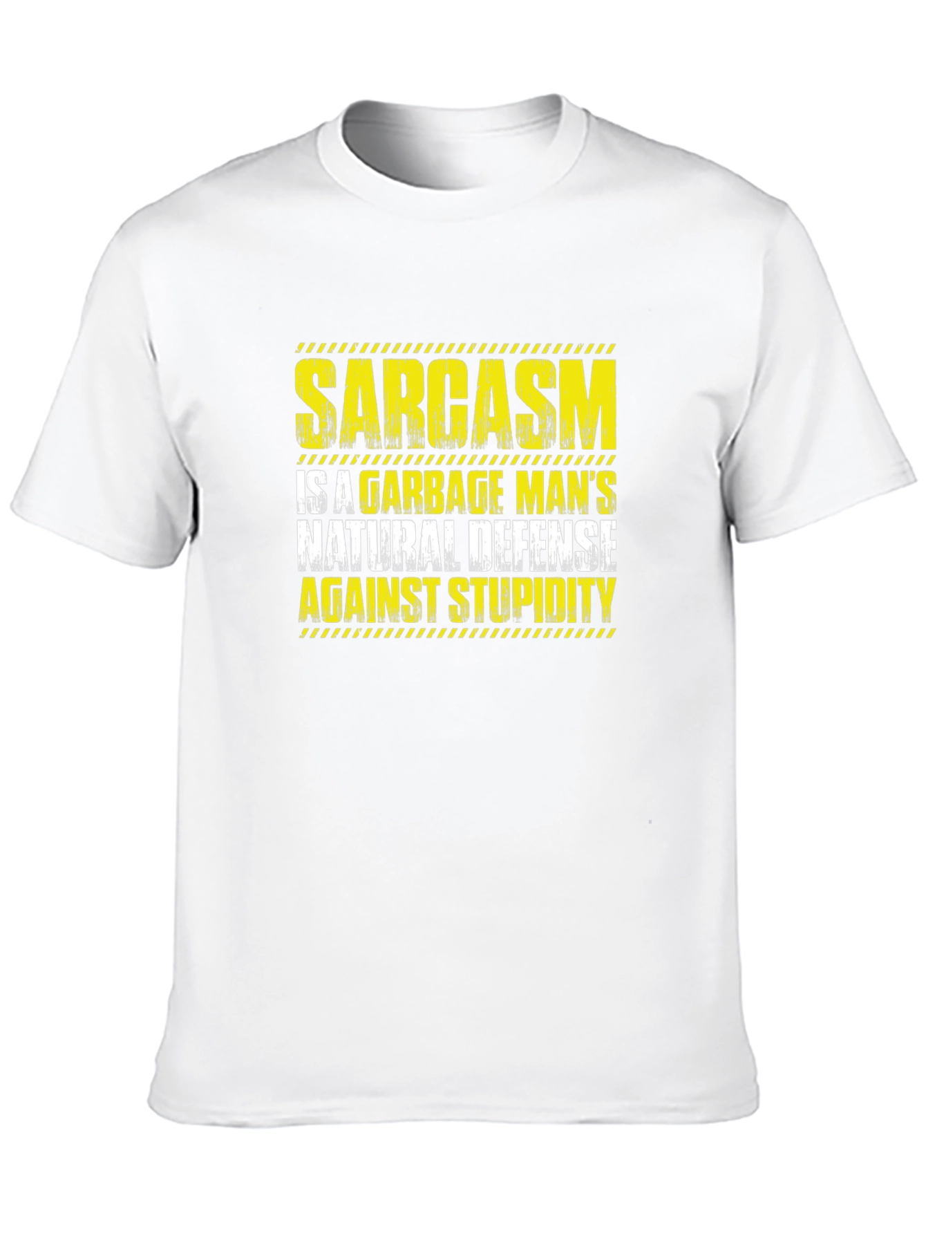 Sarcasm Garbage Mans Natural Defense T-Shirt