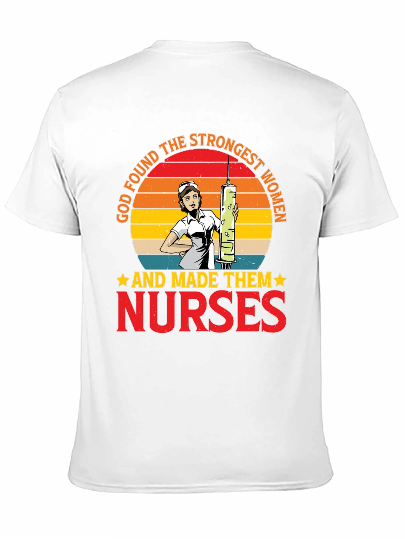 Strongest Women Nurses T-Shirt Graphic Tee