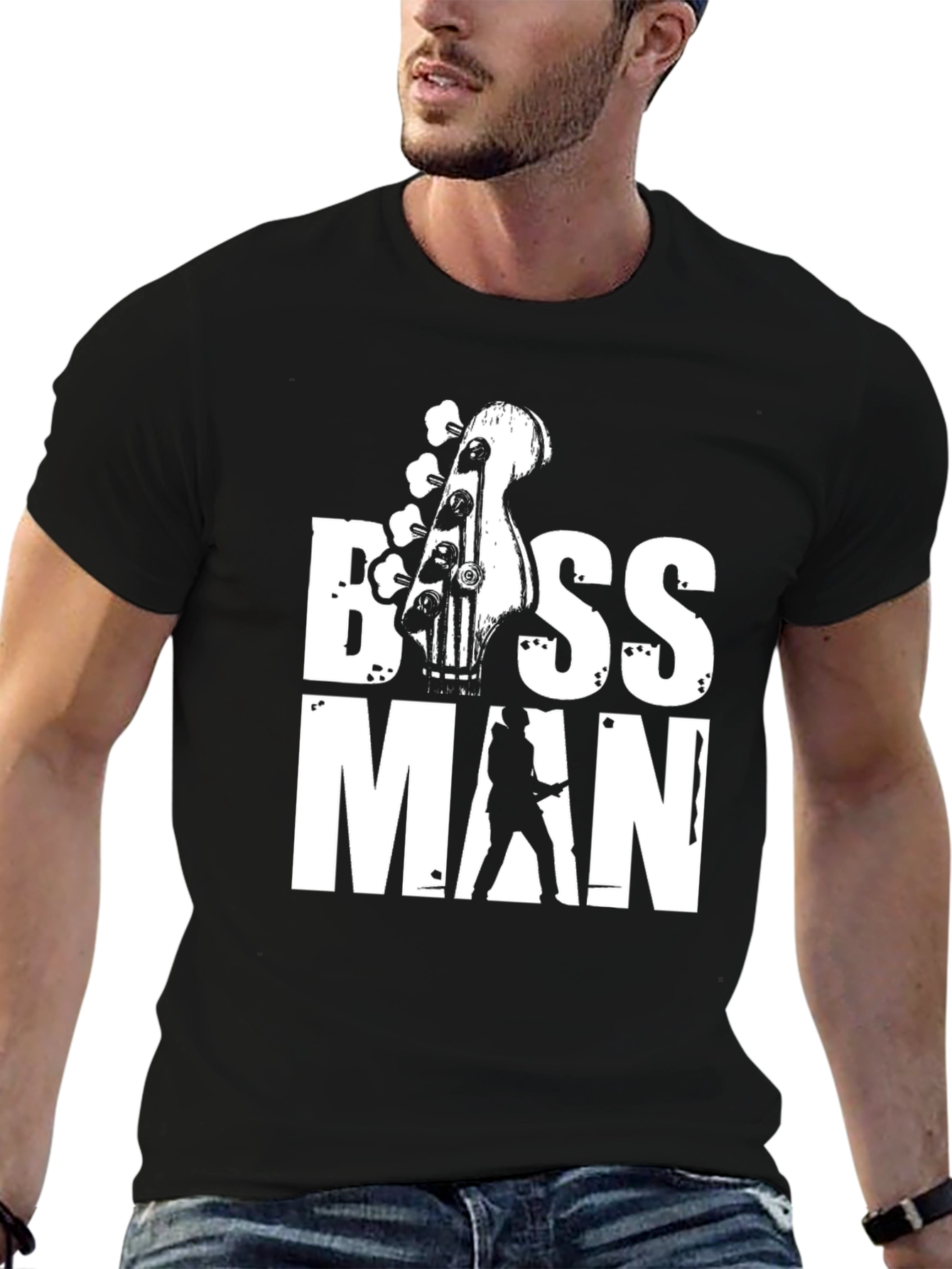 Bassman Graphic Tee - Music Lover T-Shirt